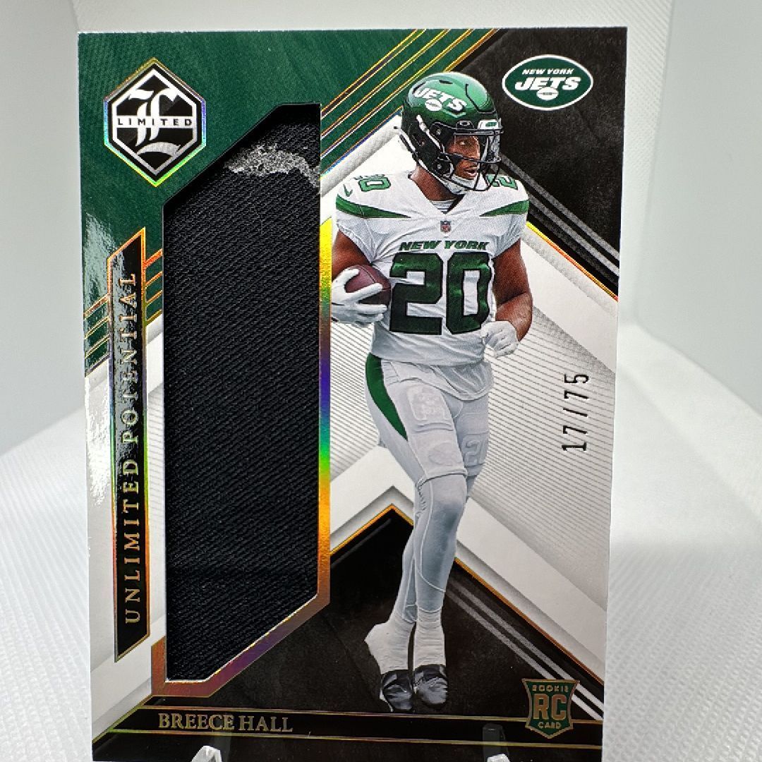Kenneth Walker III 2022 Panini Limited Rookie Patch Auto /75