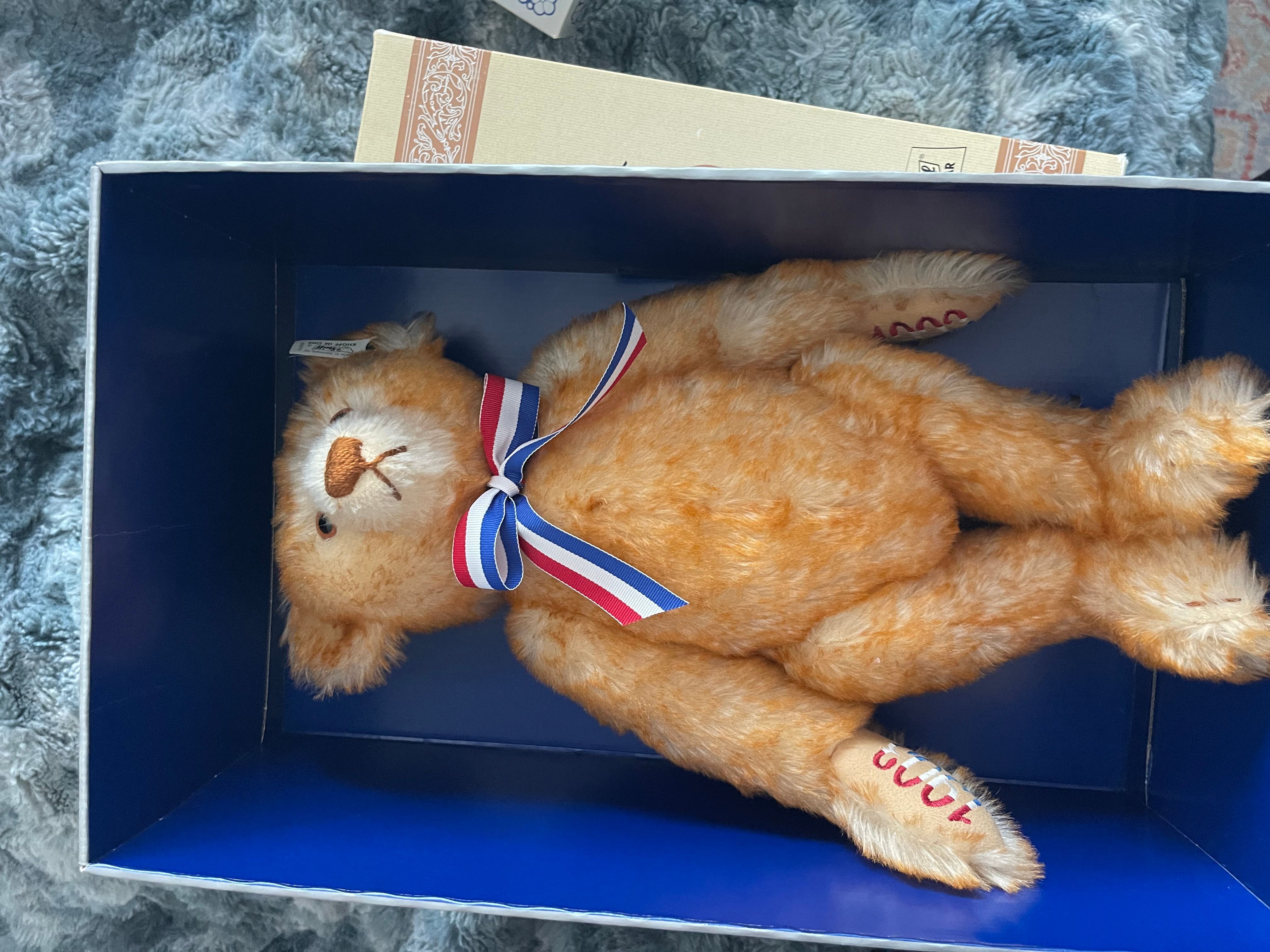 STEIFF ALICE TEDDY BEAR 42 1903-1993 · Whatnot: Shop, Sell