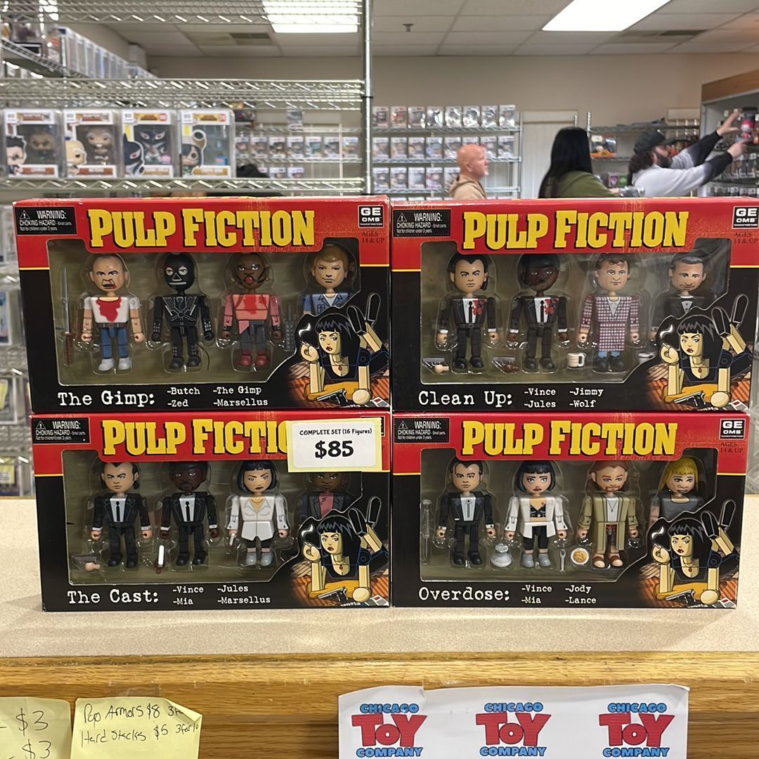 Pulp Fiction NECA Geom Design Set Of 16 Figures · Whatnot: Shop