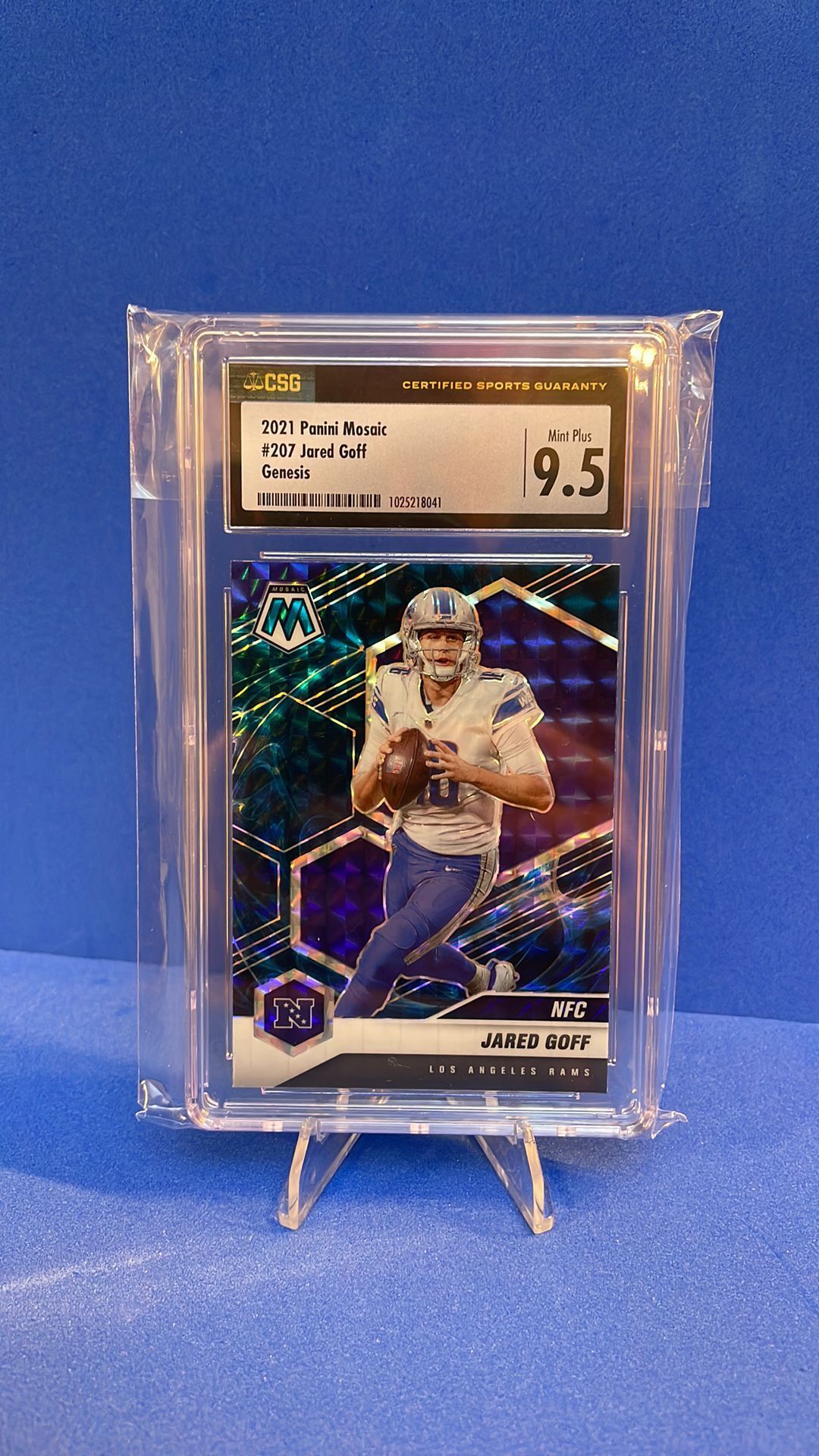 Jared Goff Genesis PSA 10 store