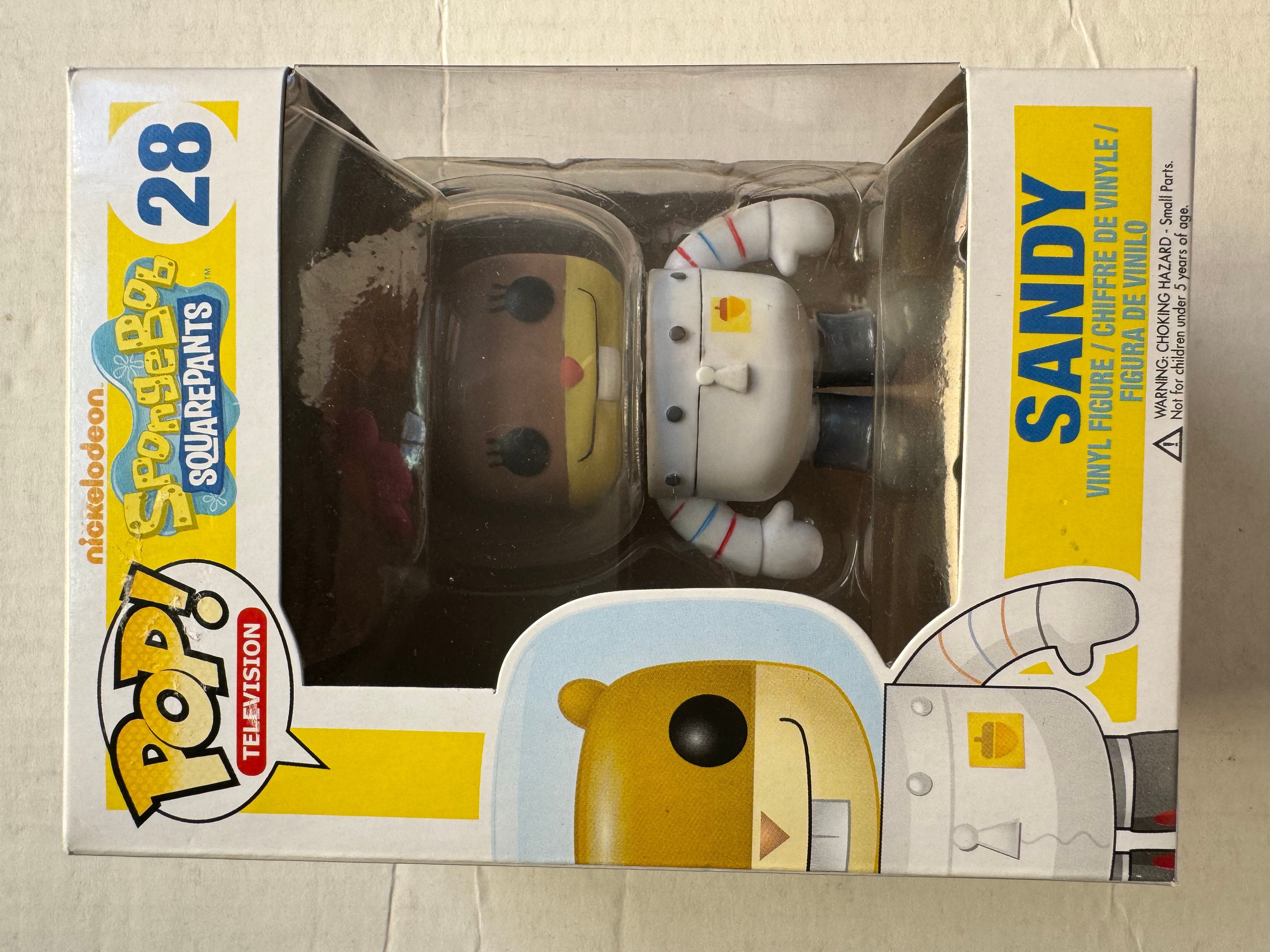 Sandy top cheeks Funko rare oob