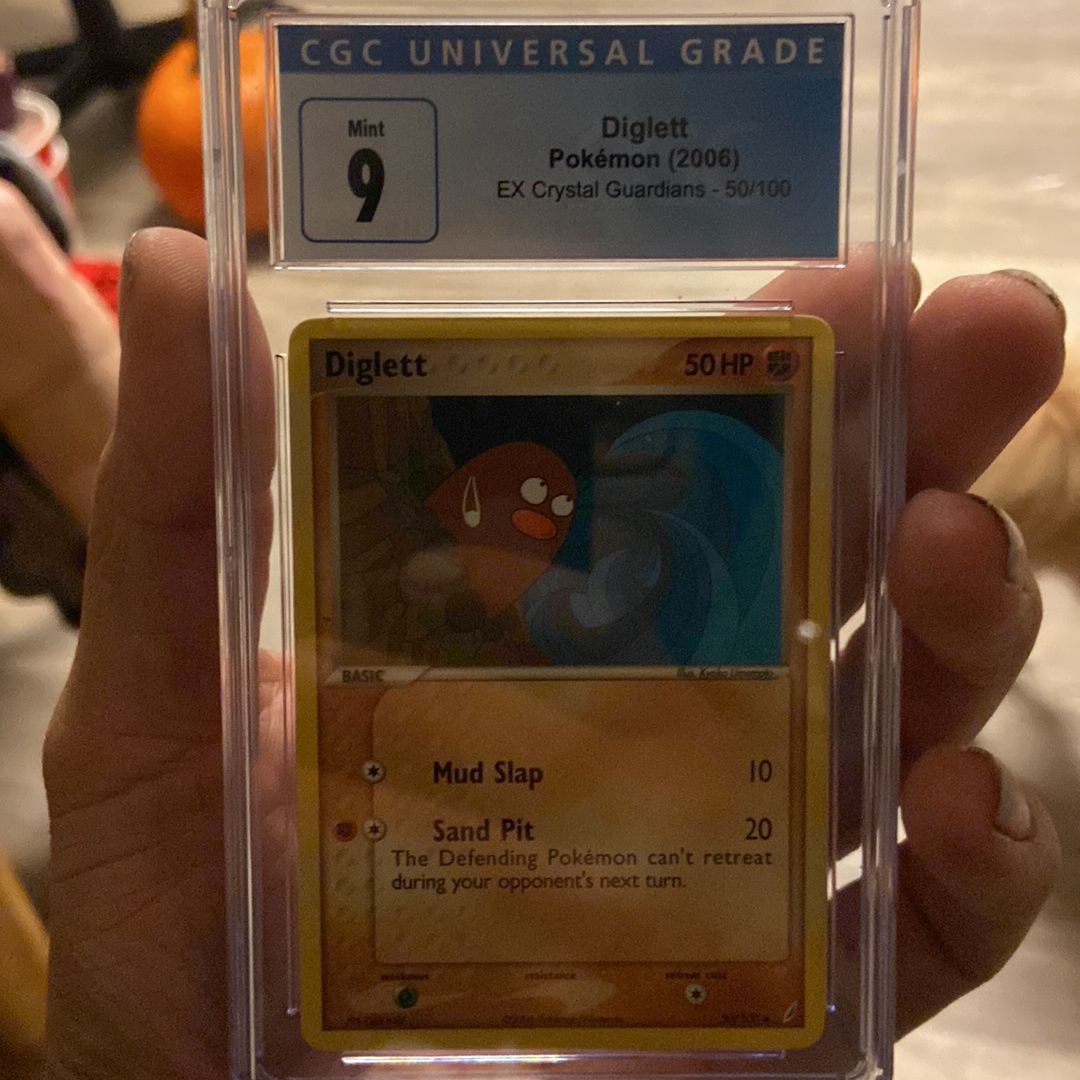 Diglett Pokmon (2006) ex crystal guardians mint 9  Whatnot: Shop, Sell,  Connect