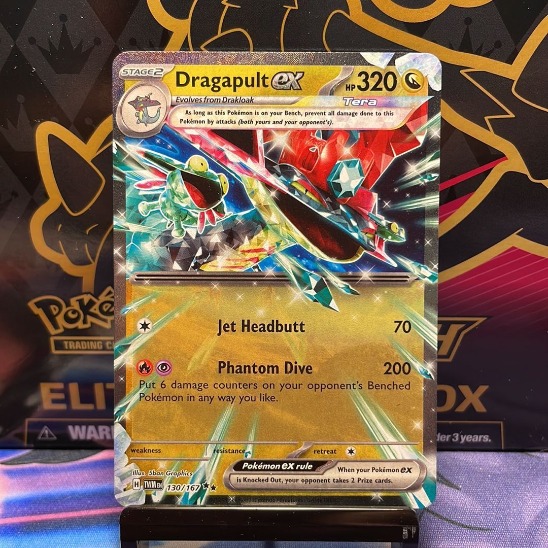 Dragapult EX 130/167 Double Rare Twilight Masquerade Scarlet And Violet   Whatnot: Shop, Sell, Connect