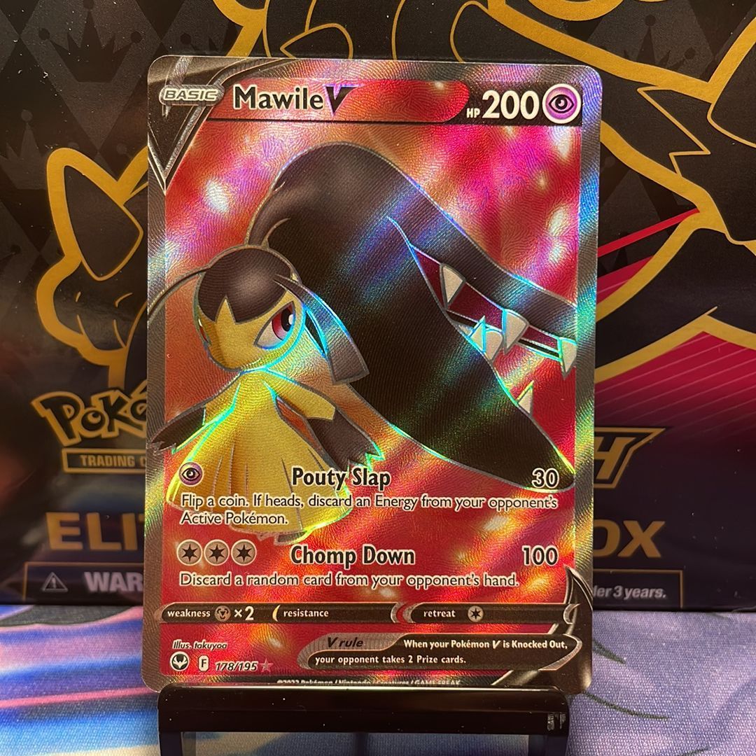 Mawile V 178/195 Full Art Silver Tempest Sword And Shield  Whatnot: Shop,  Sell, Connect