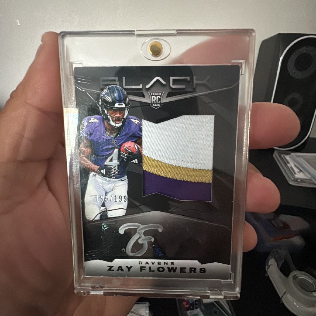 2023 Panini Black Zay Flowers RPA /199 · Whatnot: Shop, Sell