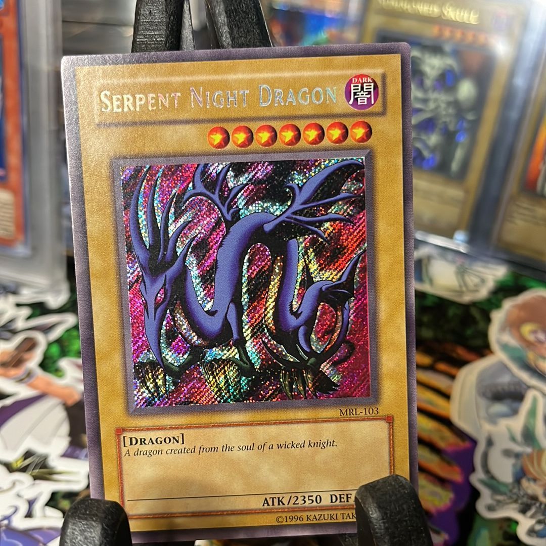 VINTAGE MRL-103 Serpent Night Dragon Secret Rare LP
