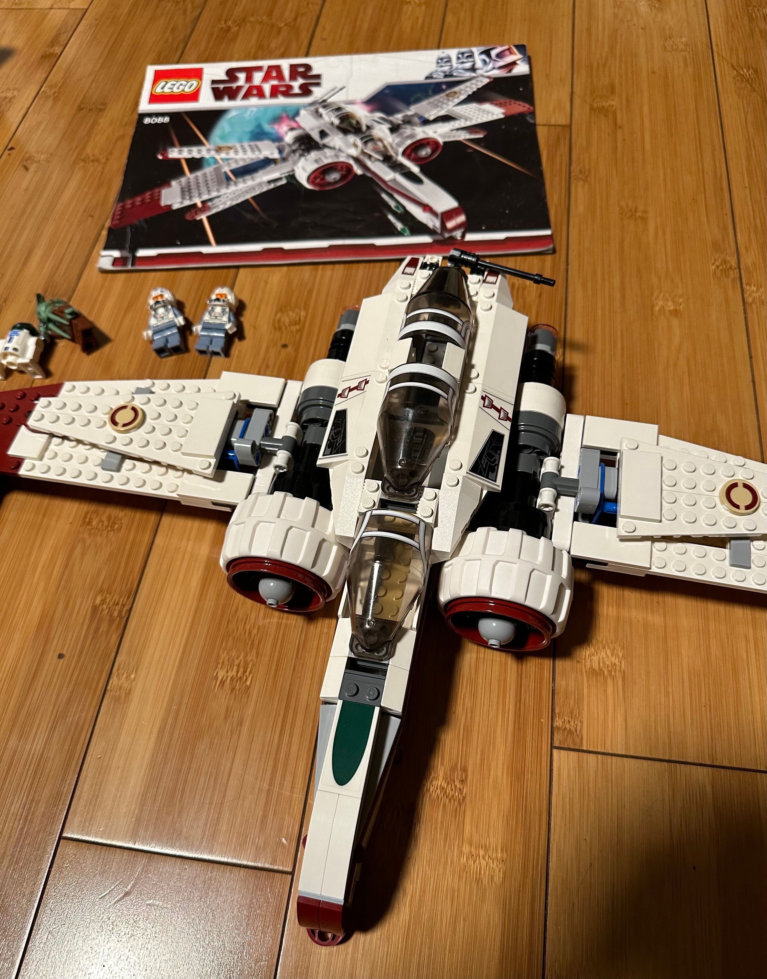 LEGO Star Wars ARC 170 Starfighter 8088 Complete w Instruction Whatnot Buy Sell Go Live