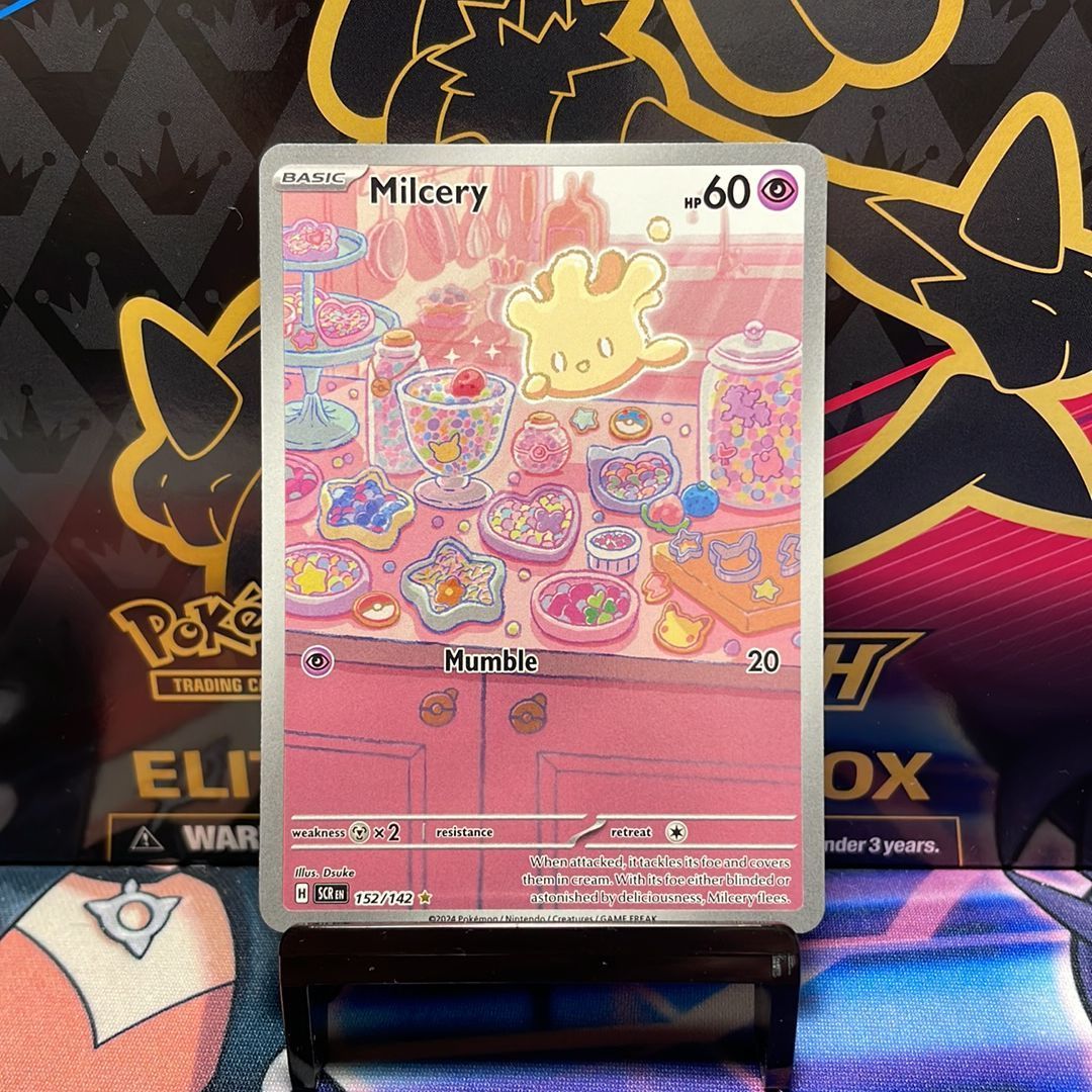 Milcery Art Rare 152/142 Stellar Crown Scarlet And Violet  Whatnot: Shop,  Sell, Connect