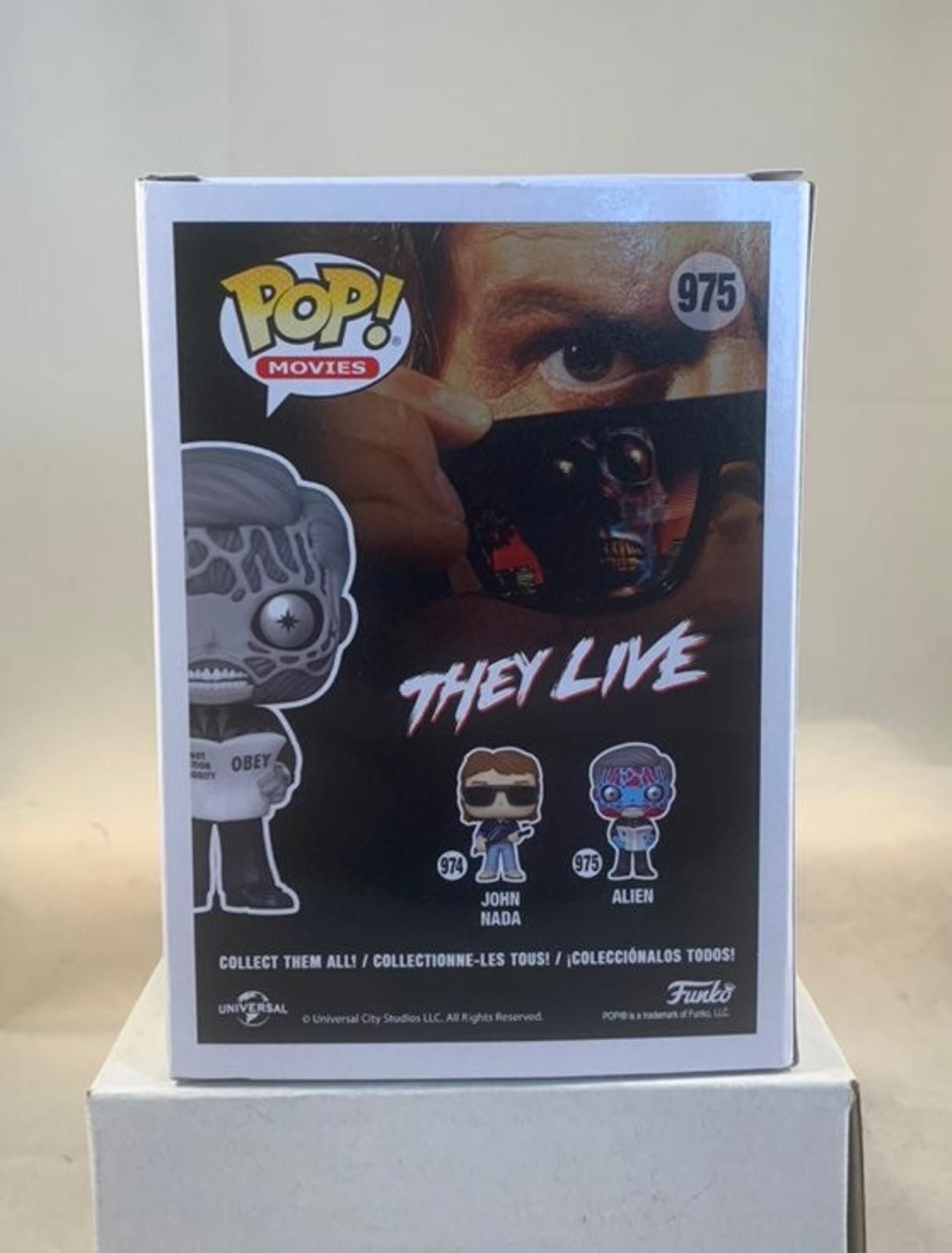 Funko Pop! Movies They Live Alien - Figura de vinilo de 3.75 pulgadas (975