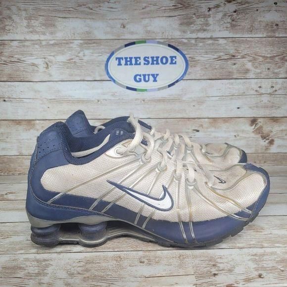 Nike Shox Youth Size 6.5Y Women s size 8 blue Running Shoes Whatnot Buy Sell Go Live