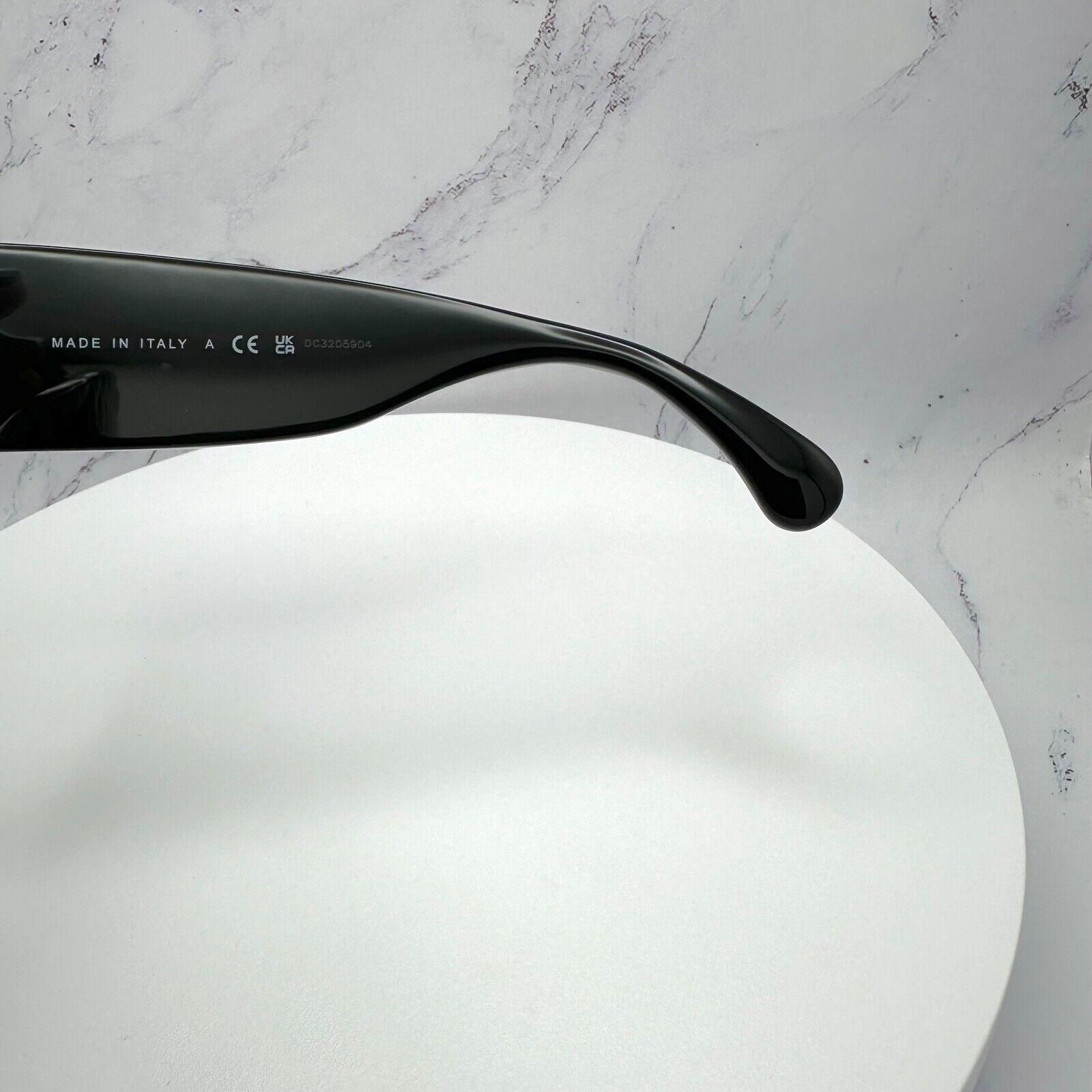 Chanel Sunglasses Black Quilted Runway White CC Logos Chanel Sunglasses Black Quilted Runway White CC Logos