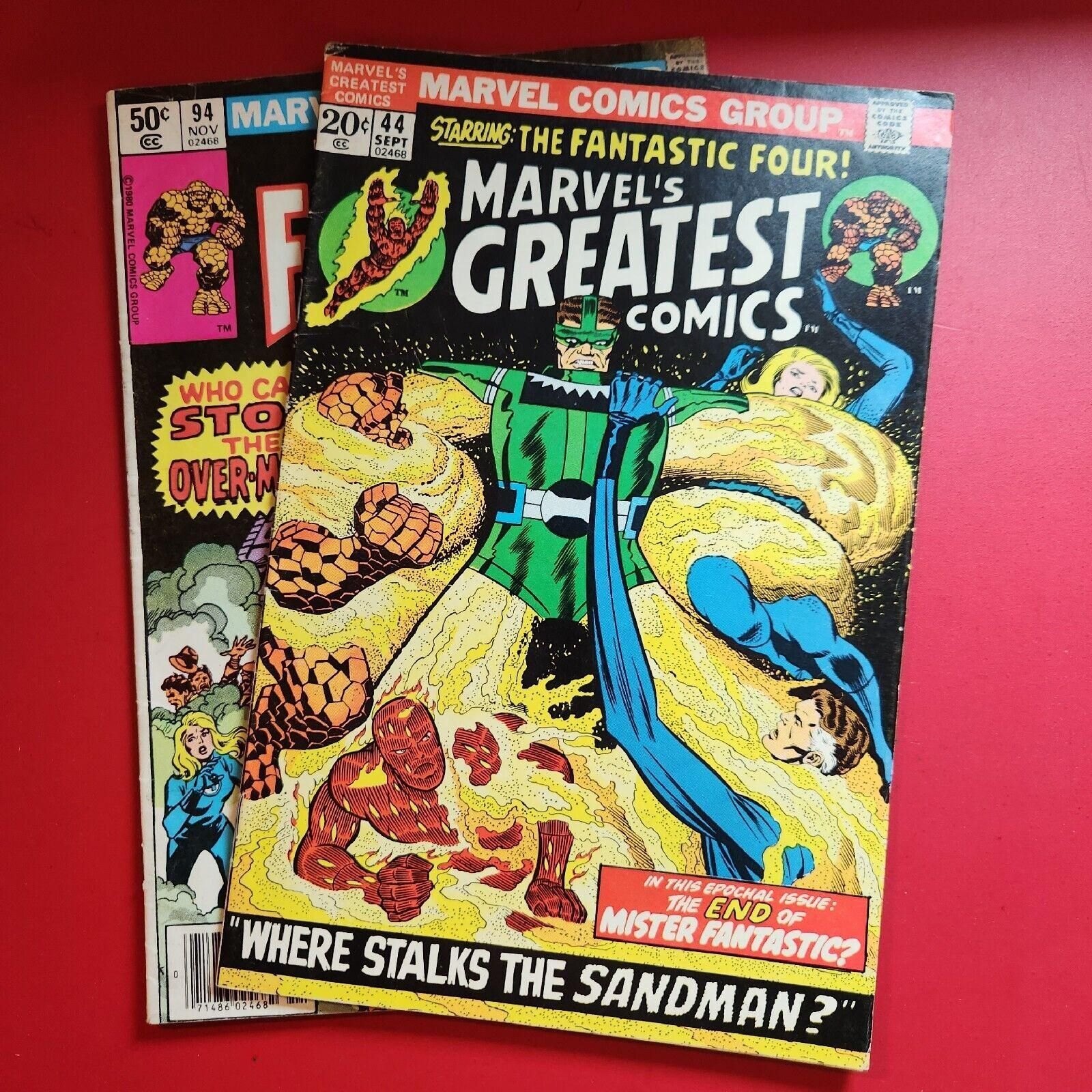 アメコミ wagceg Marvel's Greatest Comics Starring Fantastic Four #44 1973 VG