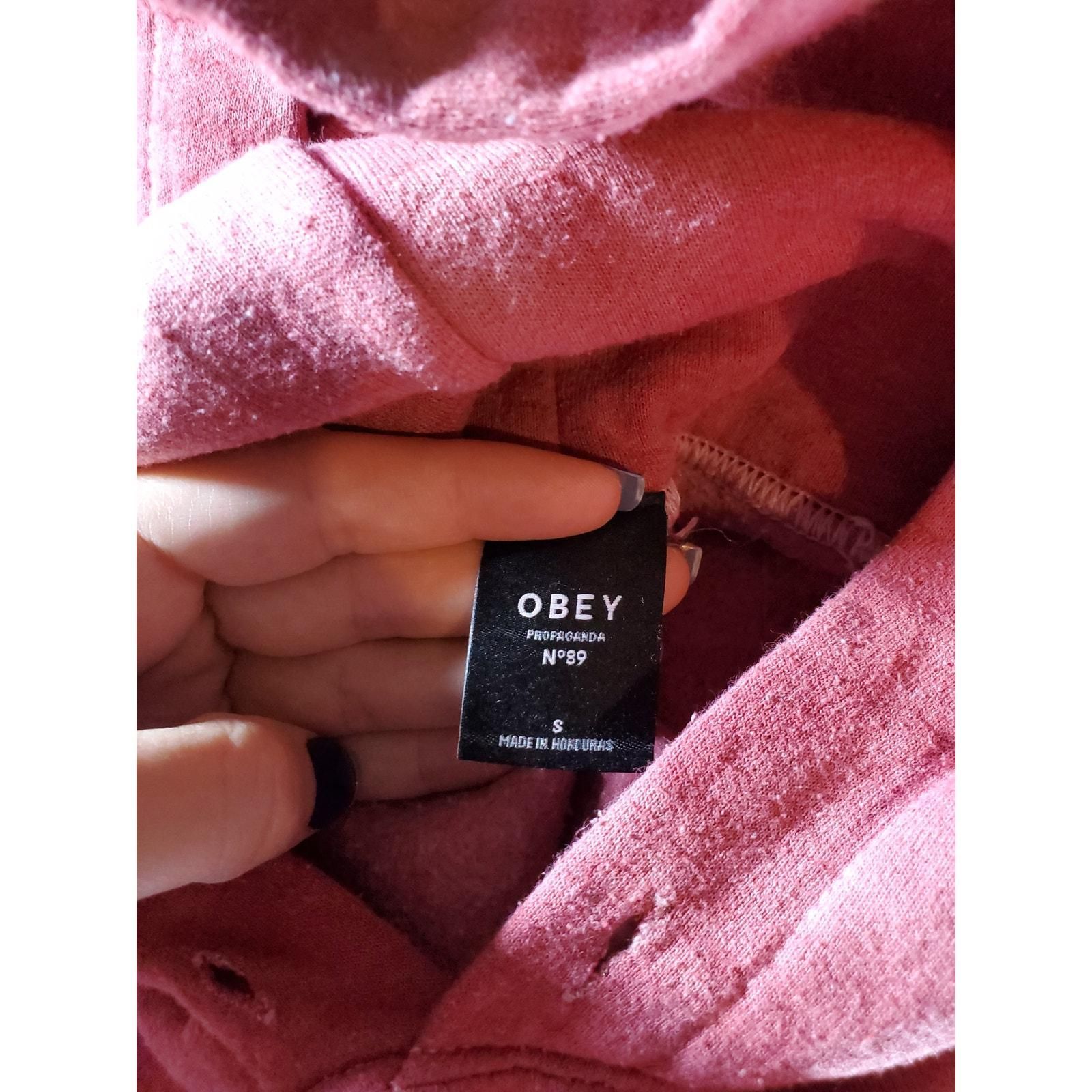 Obey mira rosa dusty rose tie dye hoodie hotsell