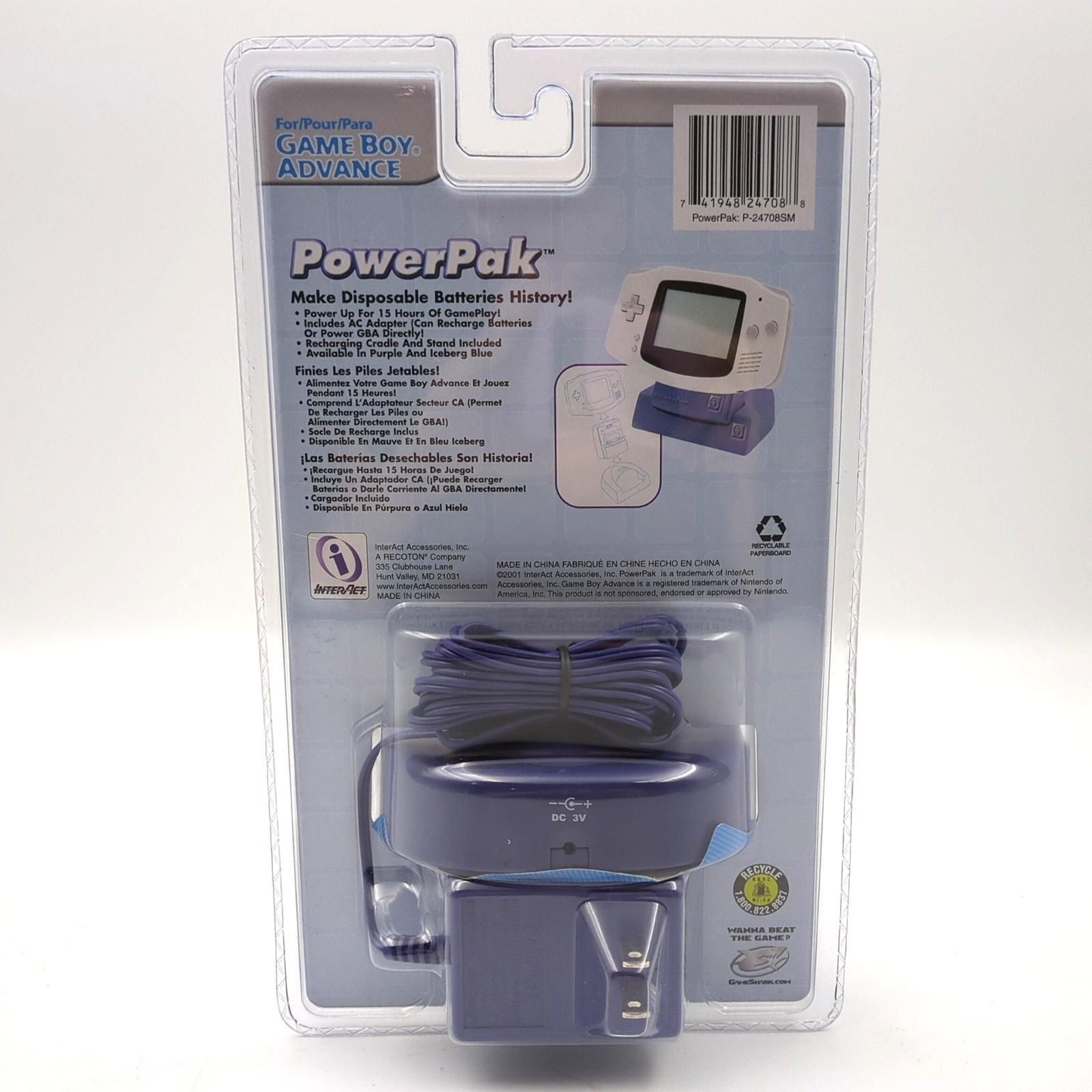 Powerpak offers for gameboy advance