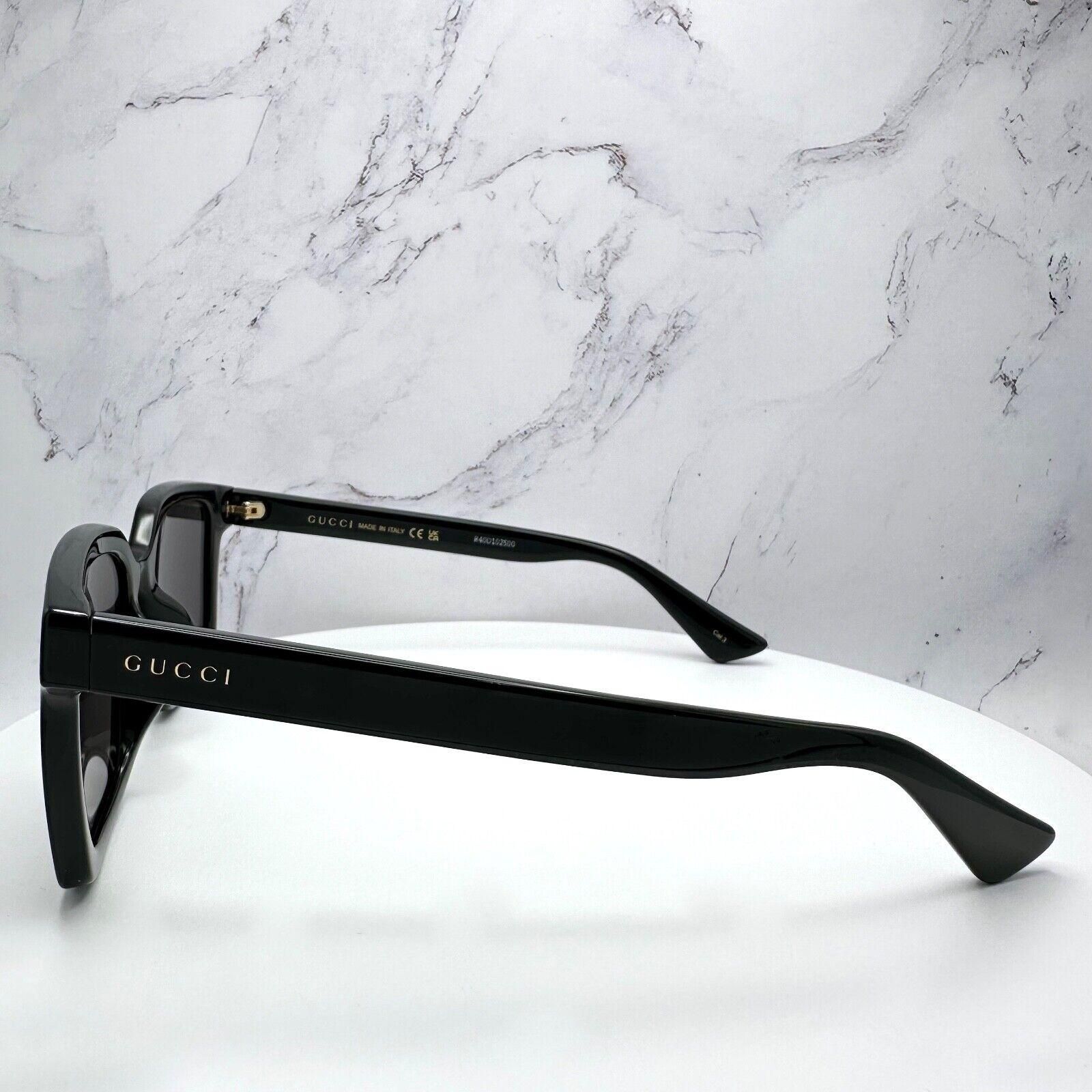 Gucci Sunglasses Black Square Gold Letter Logo · Whatnot