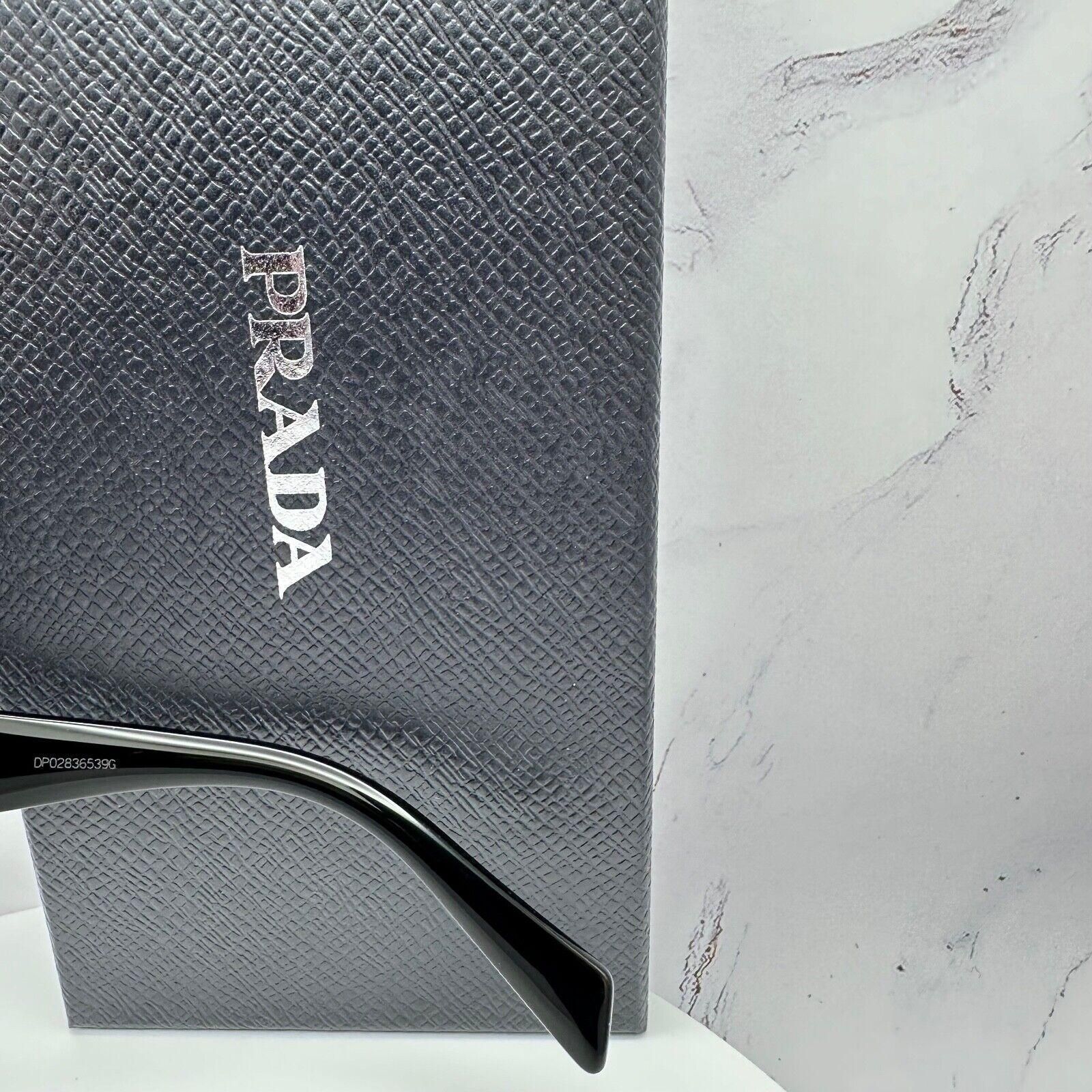 Prada Sunglasses Black Symbole Logo Square Geometric