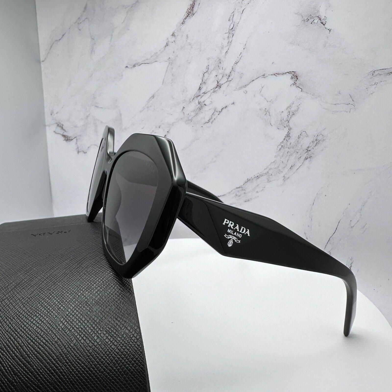 Prada Sunglasses Black Symbole Logo Square Geometric Prada Sunglasses Black Symbole Logo Square Geometric