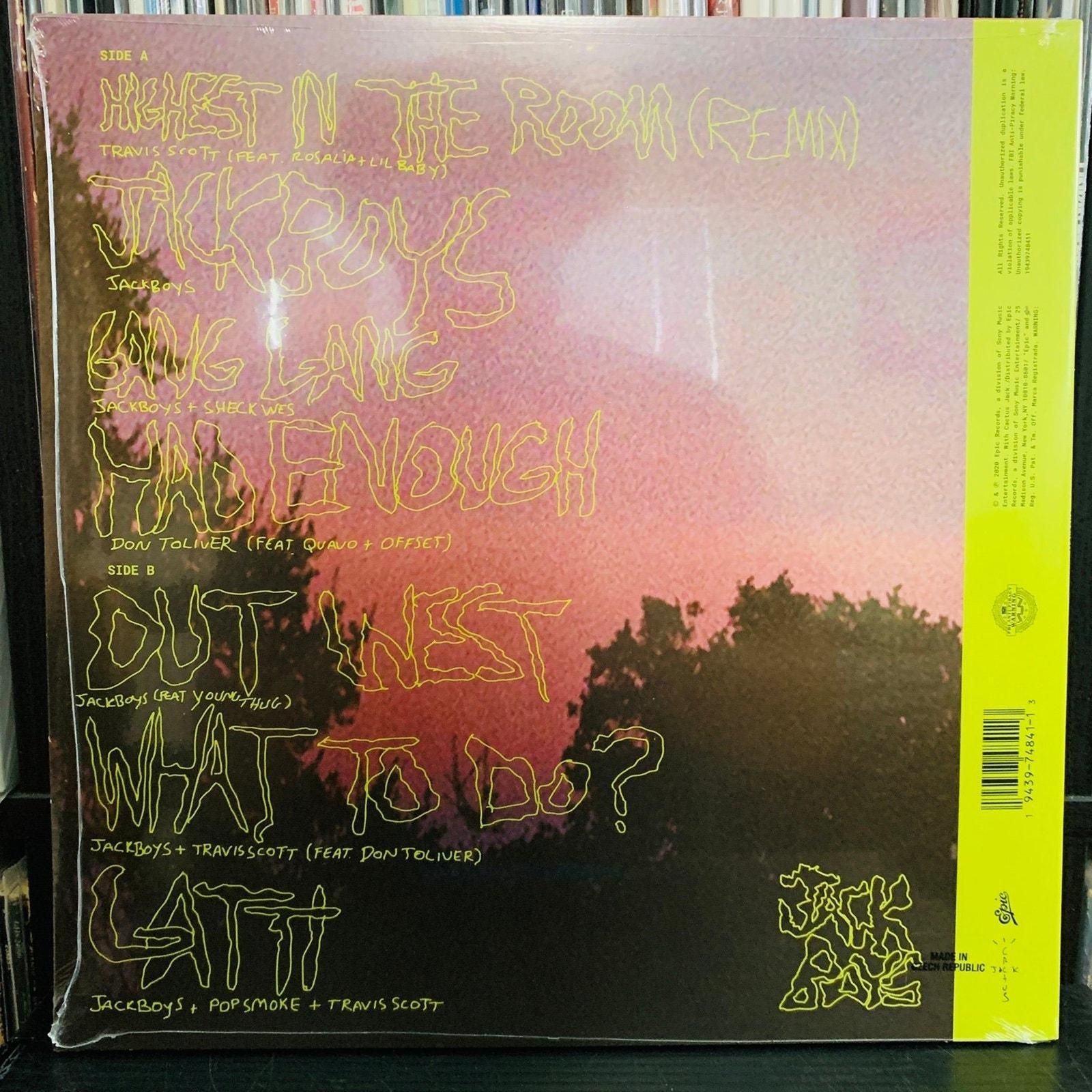 Jackboys - S/T Self Titled Vinyl LP NEW SEALED RECORD TRAVIS