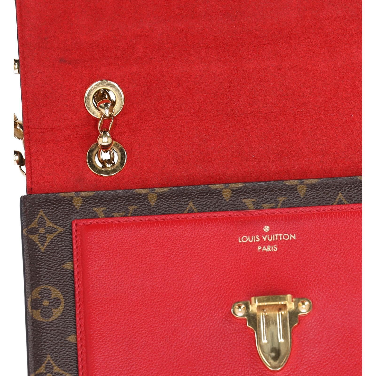 Louis Vuitton Victoire Chain Shoulder Bag Monogram Canvas Louis Vuitton Victoire Chain Shoulder Bag Monogram Canvas
