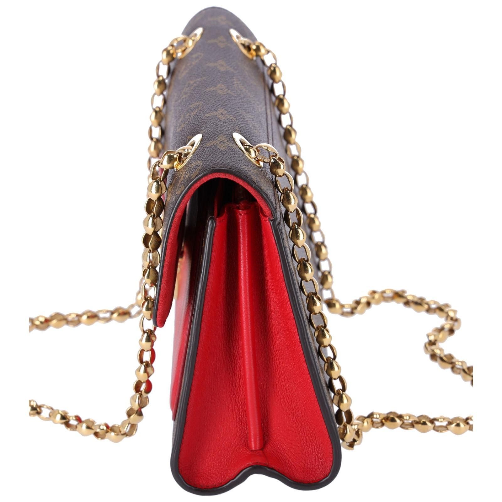 Louis Vuitton Victoire Chain Shoulder Bag Monogram Canvas