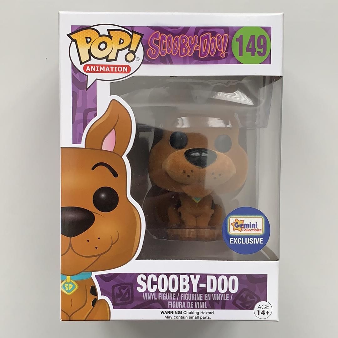 scooby doo funko pop flocked