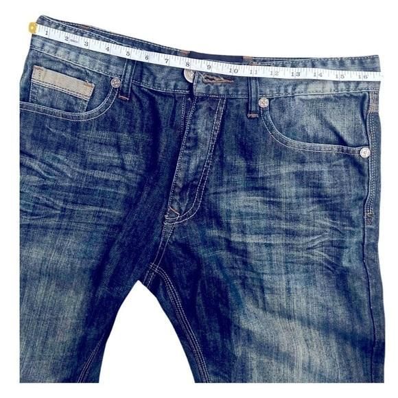女の子向けプレゼント集結 denim Premium Max Franky Men's size pants jeans tint blue バッグ