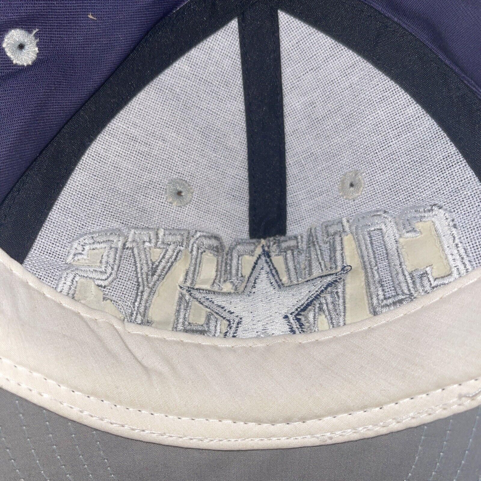vintage NFL Dallas Cowboys snapback 2 panel embroidered hat