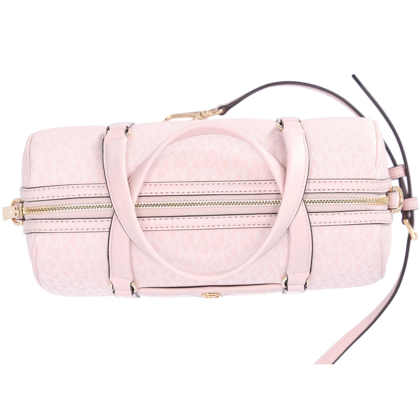 Michael Kors Medium Duffle Bag Satchel Light Powder Blush