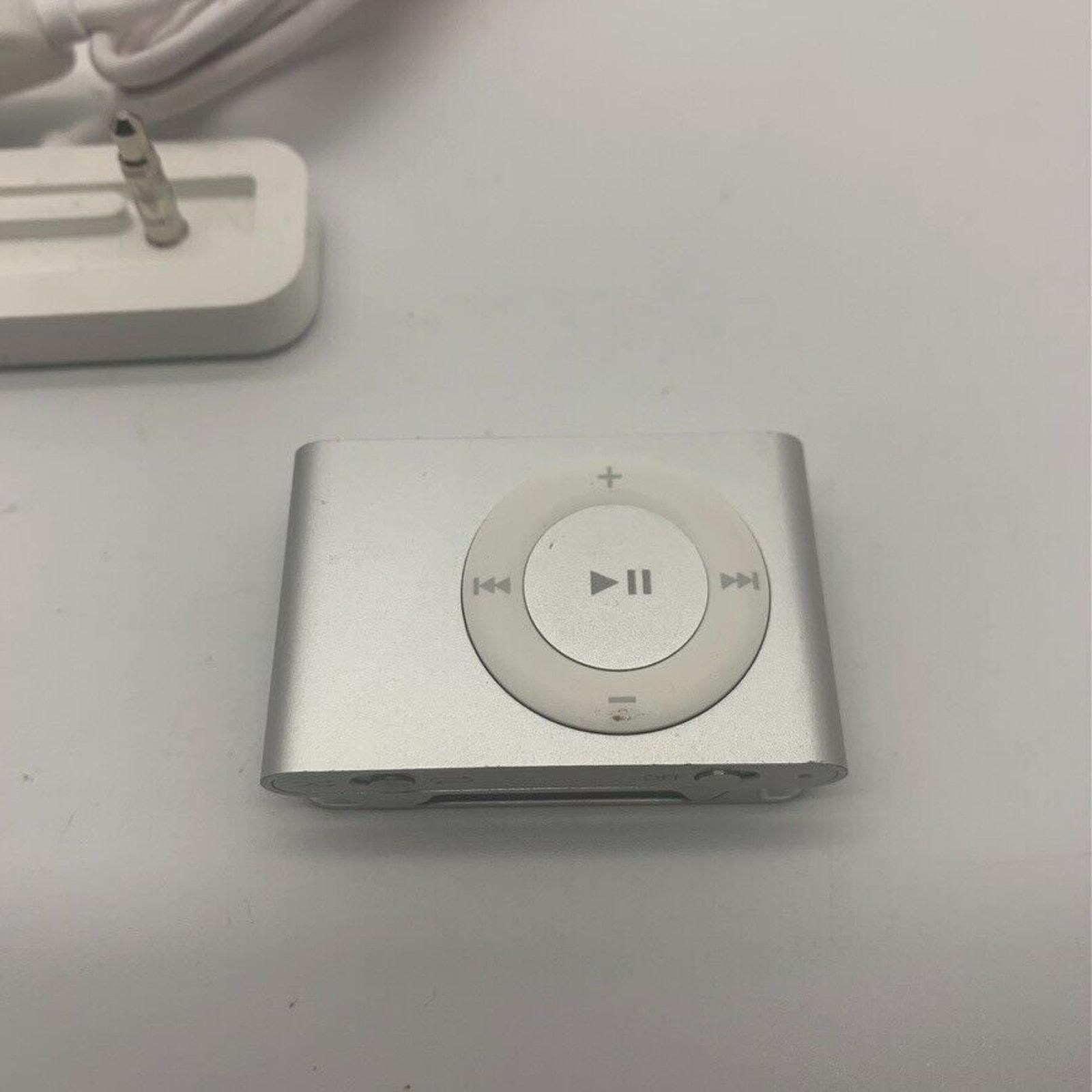 Best Buy: Apple® iPod® shuffle 1GB* MP3 Player Silver MA565LL/A