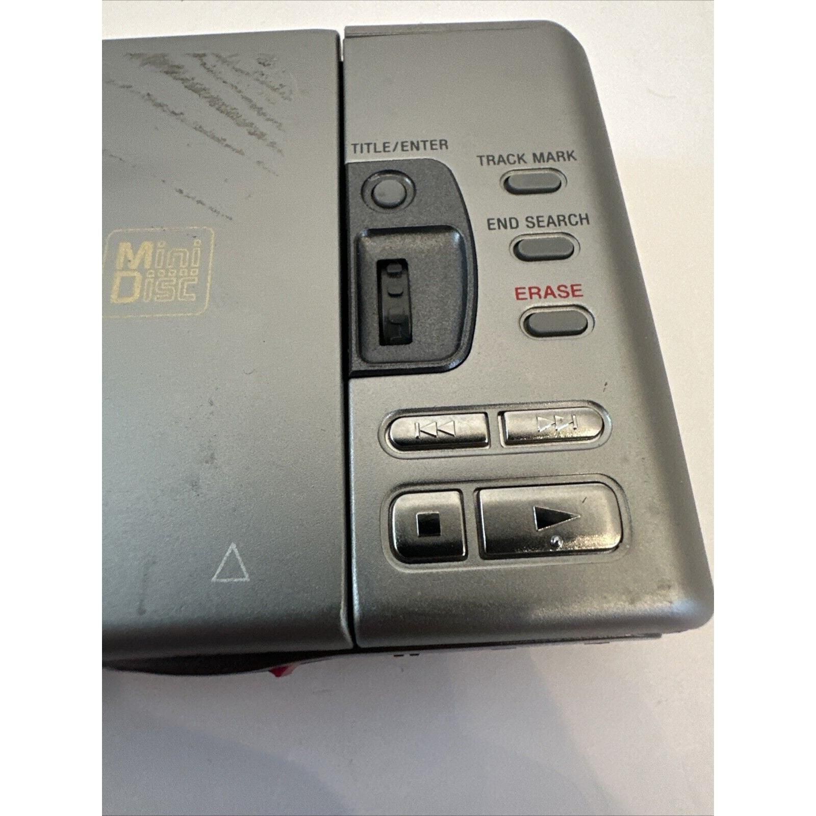 Sony MD Walkman MZ-R30 Minidisc Recorder Player Untested No