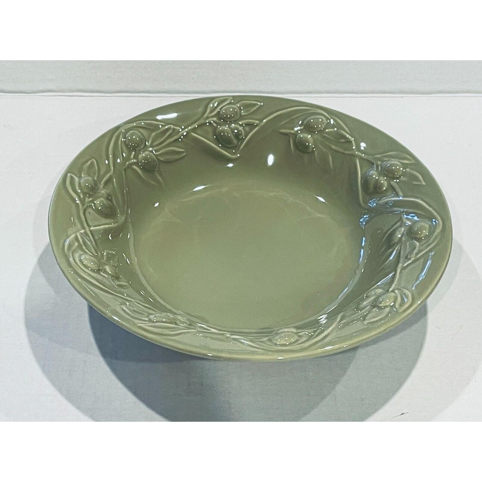 WILLIAMS SONOMA I Patrizi Italy Green Olive Harvest 10 1/4