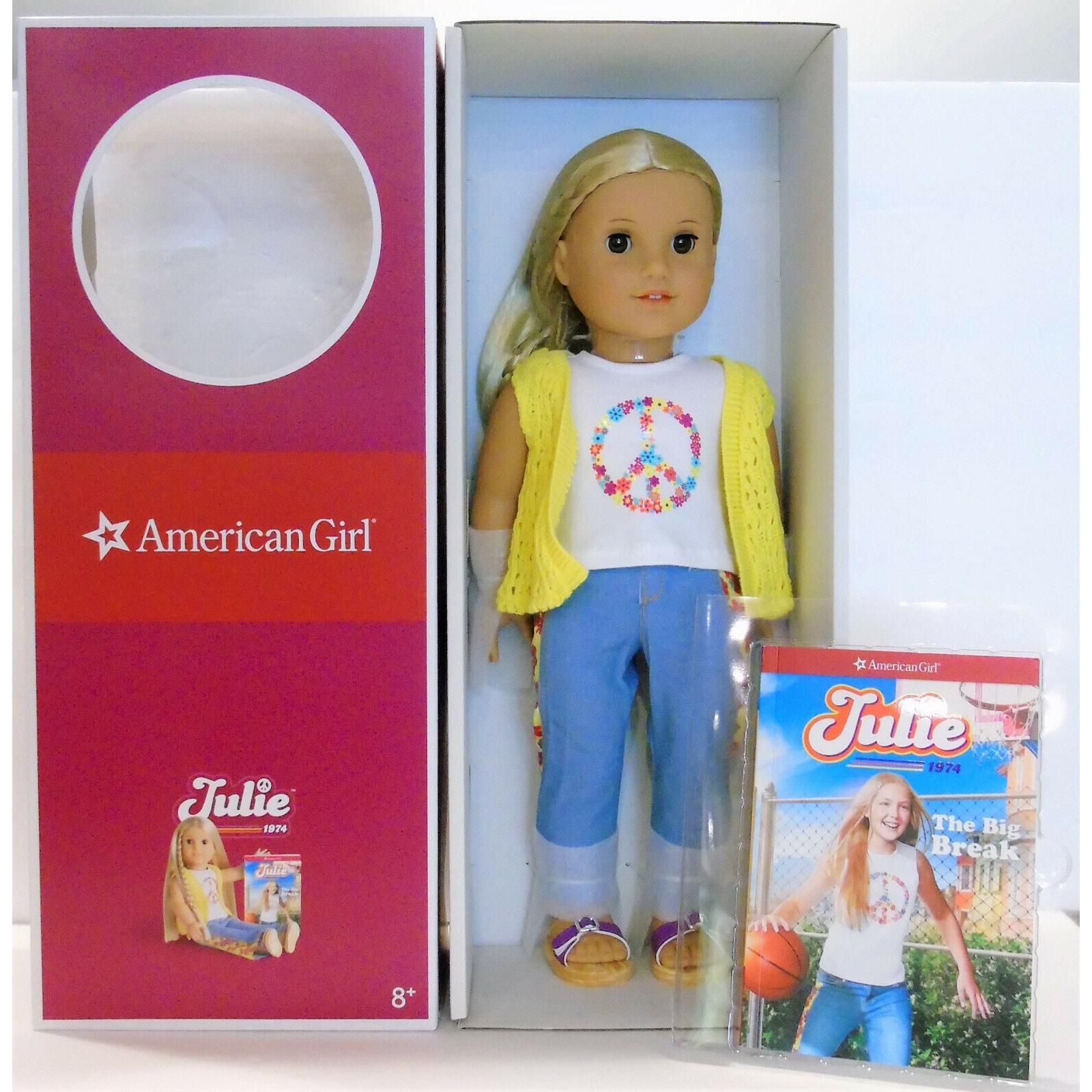American Girl DOLL JULIE BEFOREVER 1974 MEET OUTFIT
