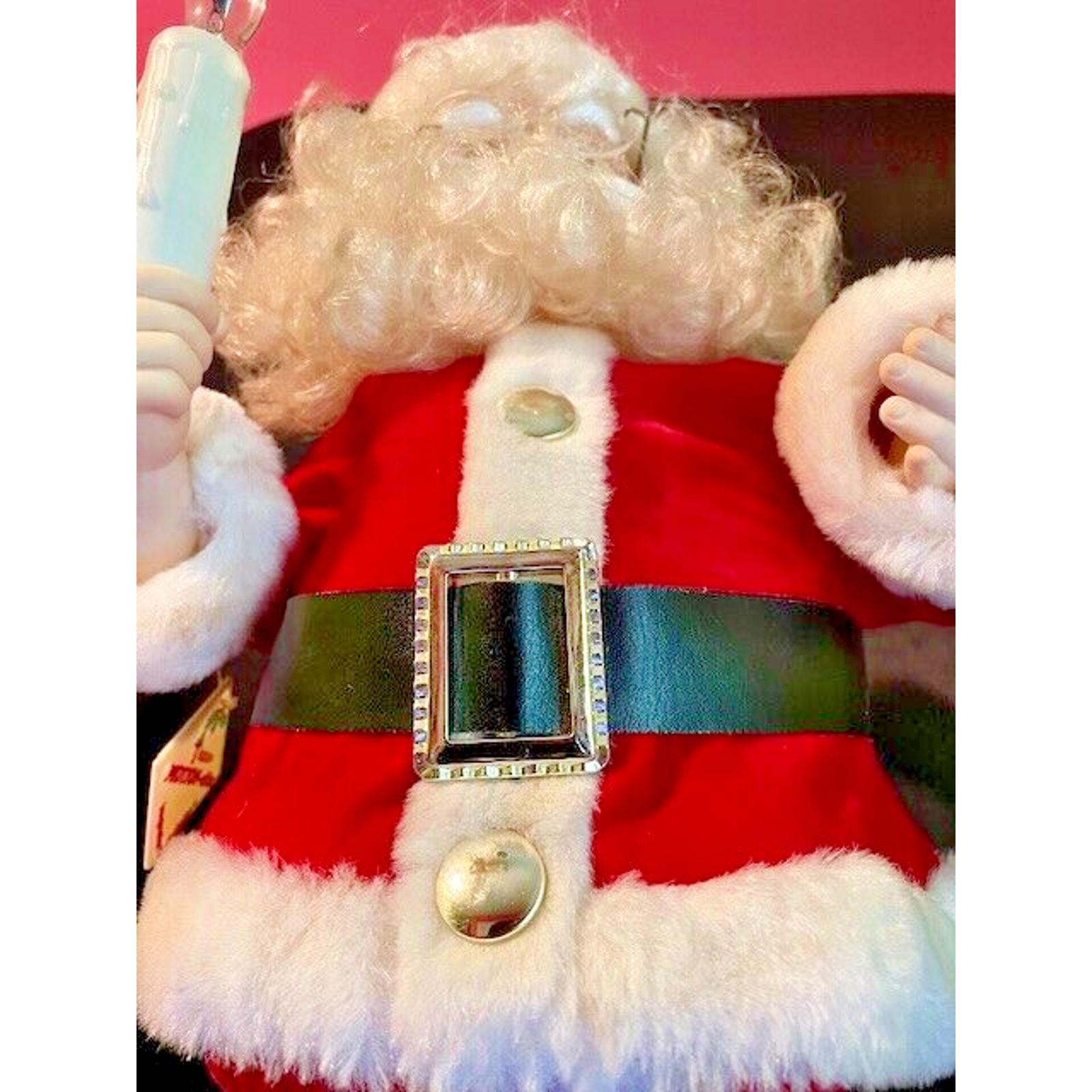 Vintage Animated Santa Claus 1995 Telco Motion-ettes 24
