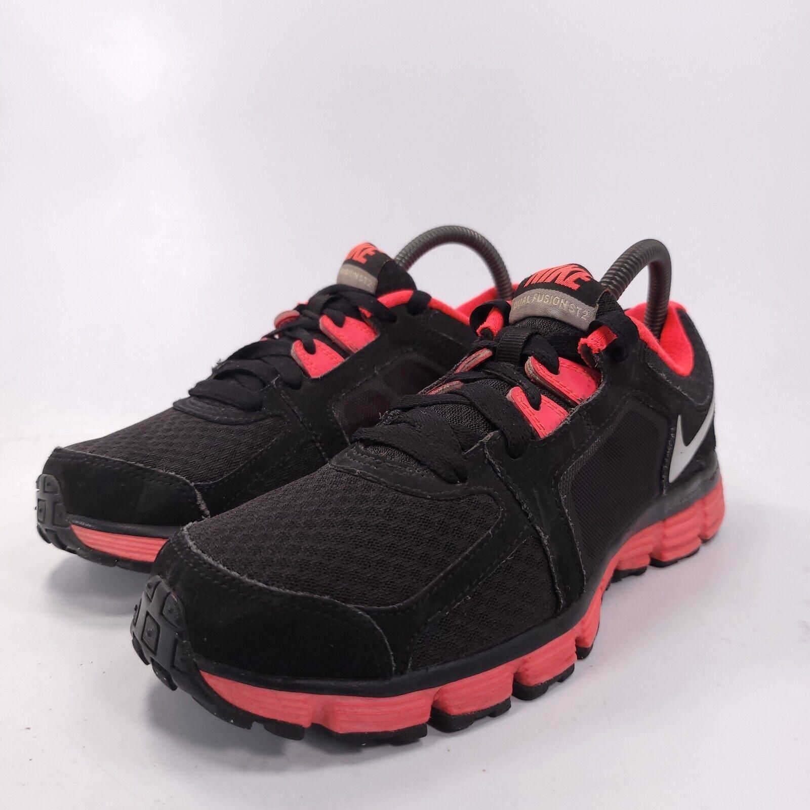 Nike Dual Fusion ST2 Athletic Running Shoe Womens Size 7.5 454240 003 Black Red Whatnot Achetez vendez et lancez des livestreams
