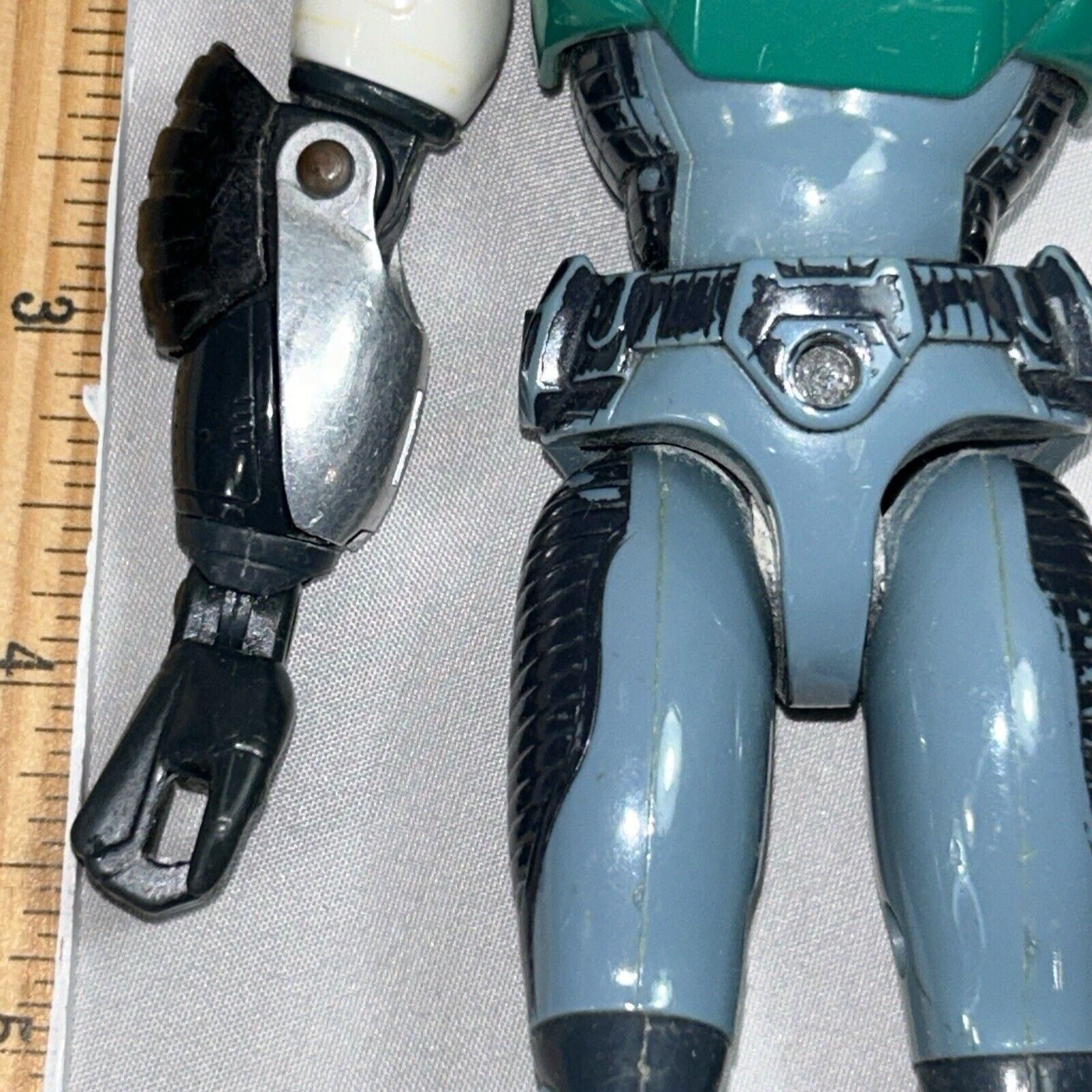 1988 Toho Takara Zap Power Force Green Police Destron Action