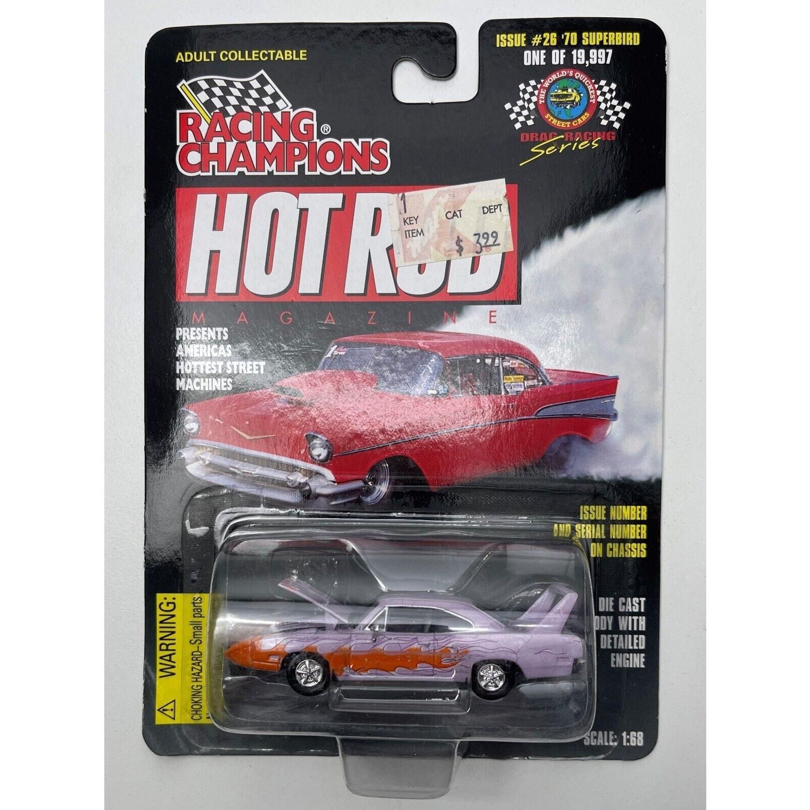 ブランド購入サイト Champions Racing - Dodge '70 Purple - #26 Magazine Rod Hot ミニカー