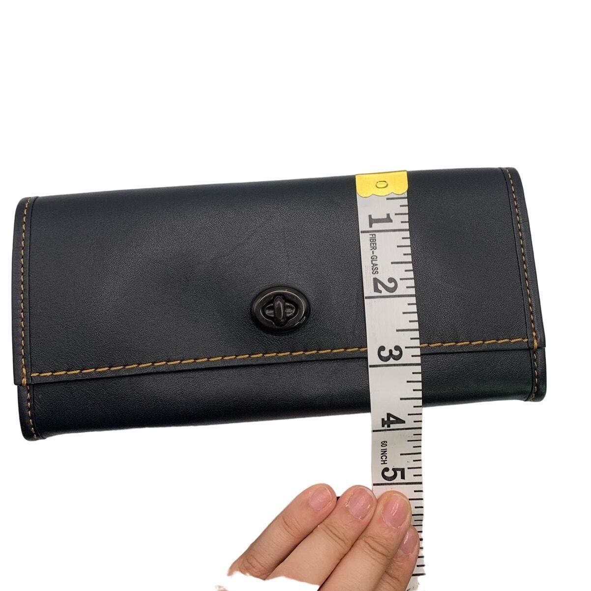 COACH Black Turnlock Wallet In Glovetanned Leather Whatnot Buy Sell Go Live