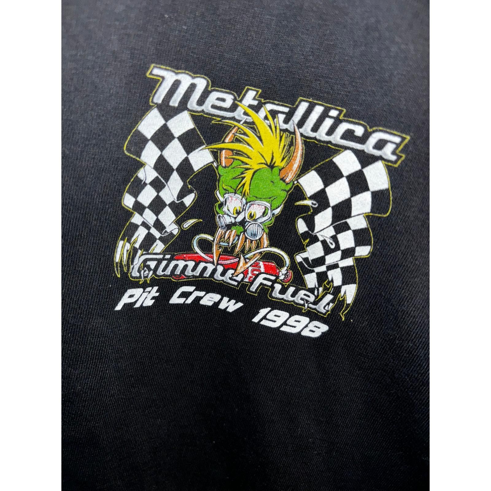 Rare CREW ONLY Metallica Gimme Fuel Tour T-shirt 1998