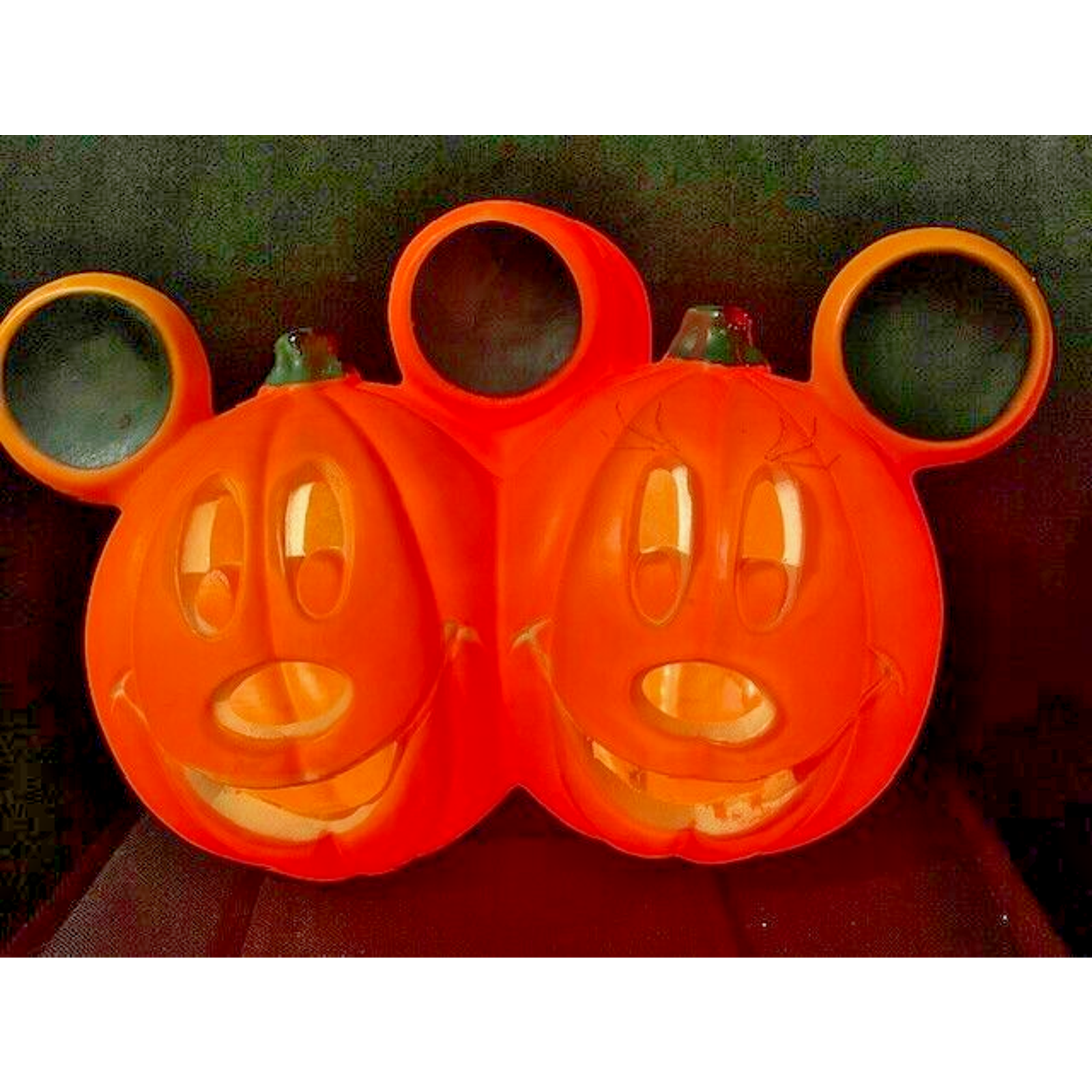 Disney Halloween Giant Mickey blow 2024 mold pumpkin