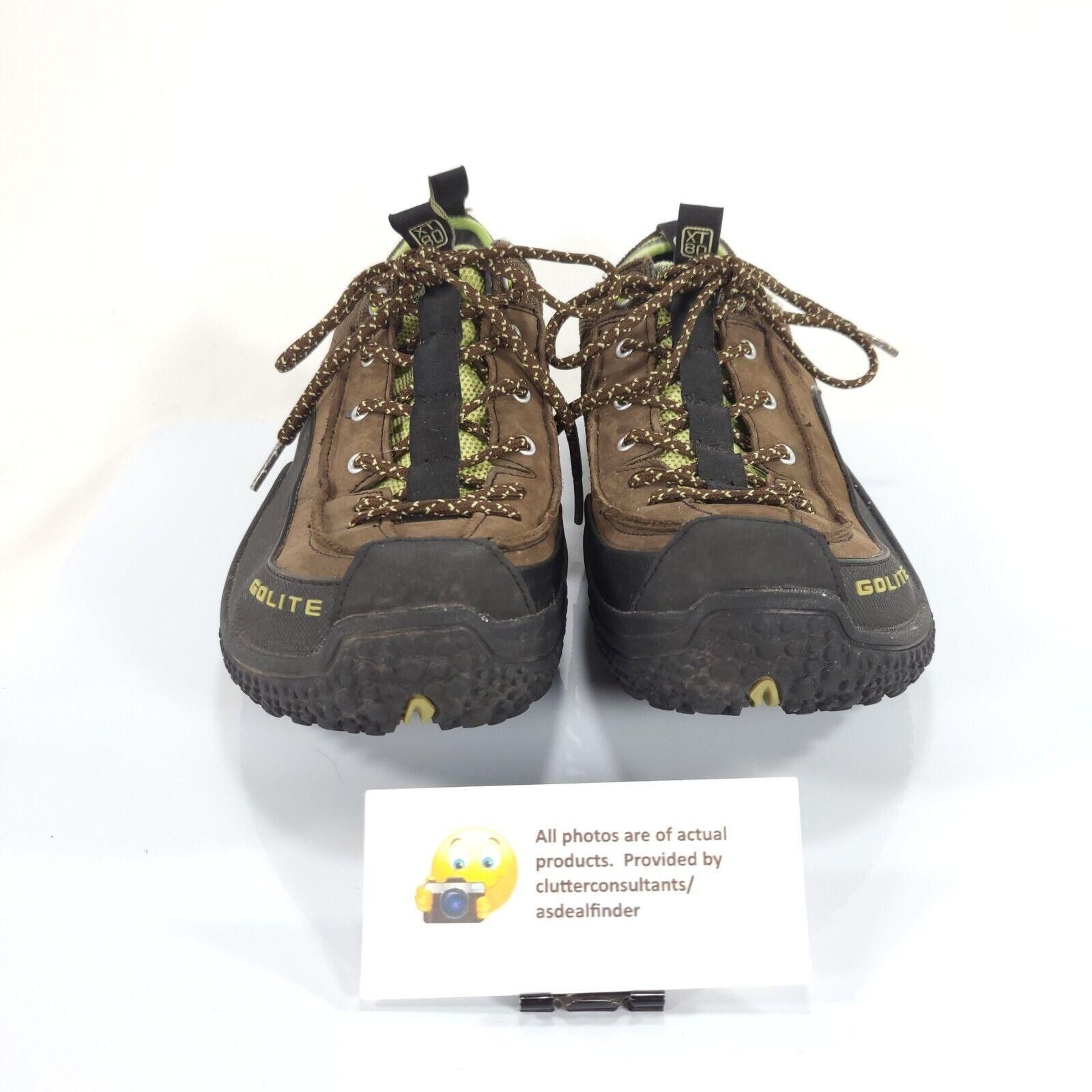 Golite Outdoor Hiking Lace Up Shoe Womens Size 10 XT10 Brown Black Whatnot Buy Sell Go Live