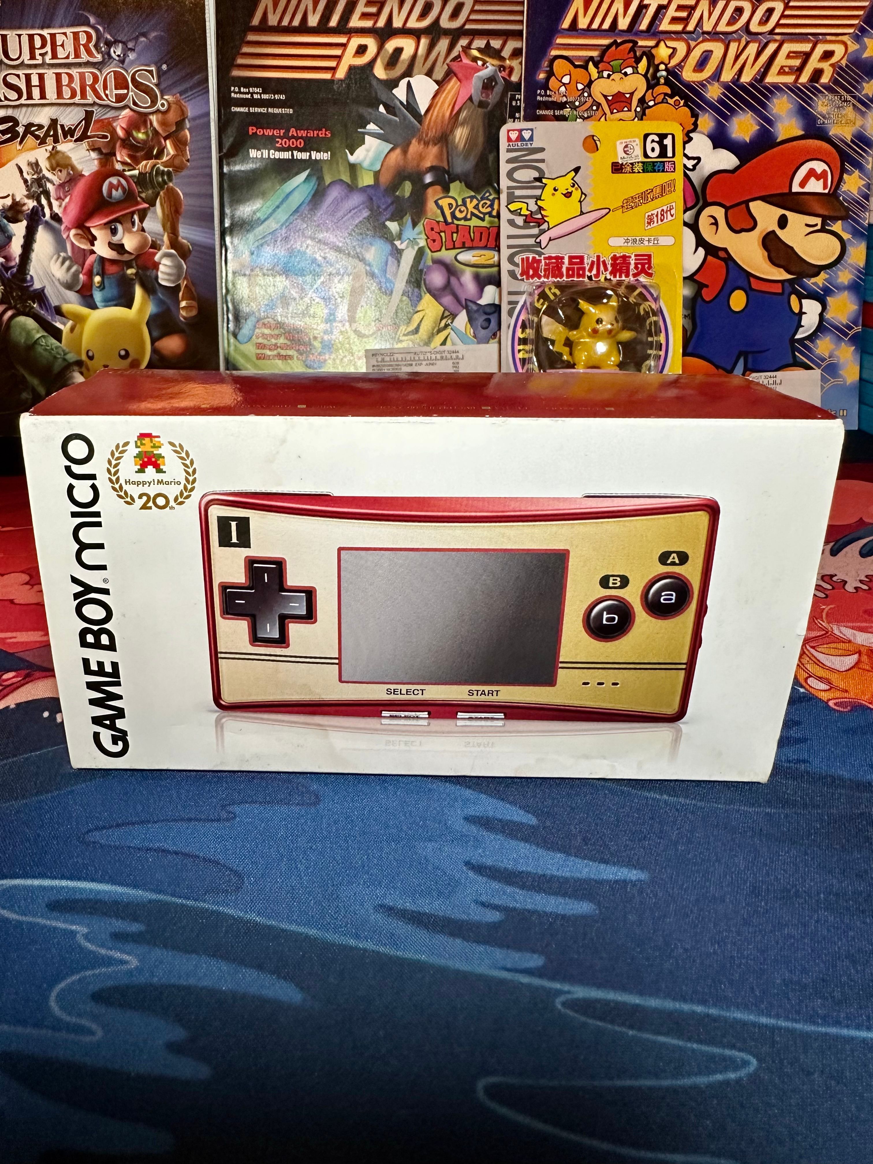 Nintendo Game Boy Micro 20th Anniversary Famicom Edition