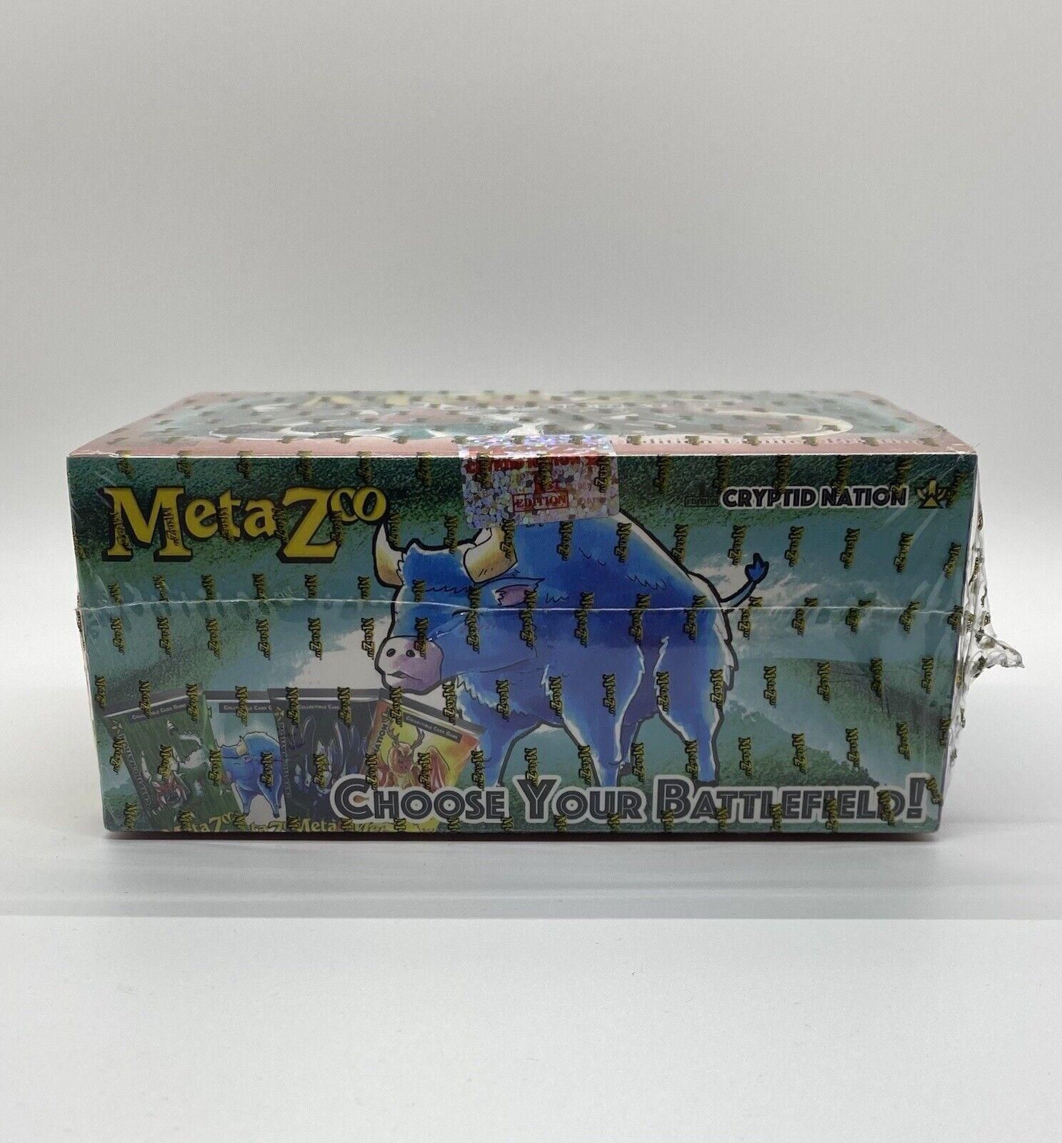 cryptid nation kickstarter edition booster box MetaZoo TCG Cryptid Nation Second Edition Release Event Box main image 1