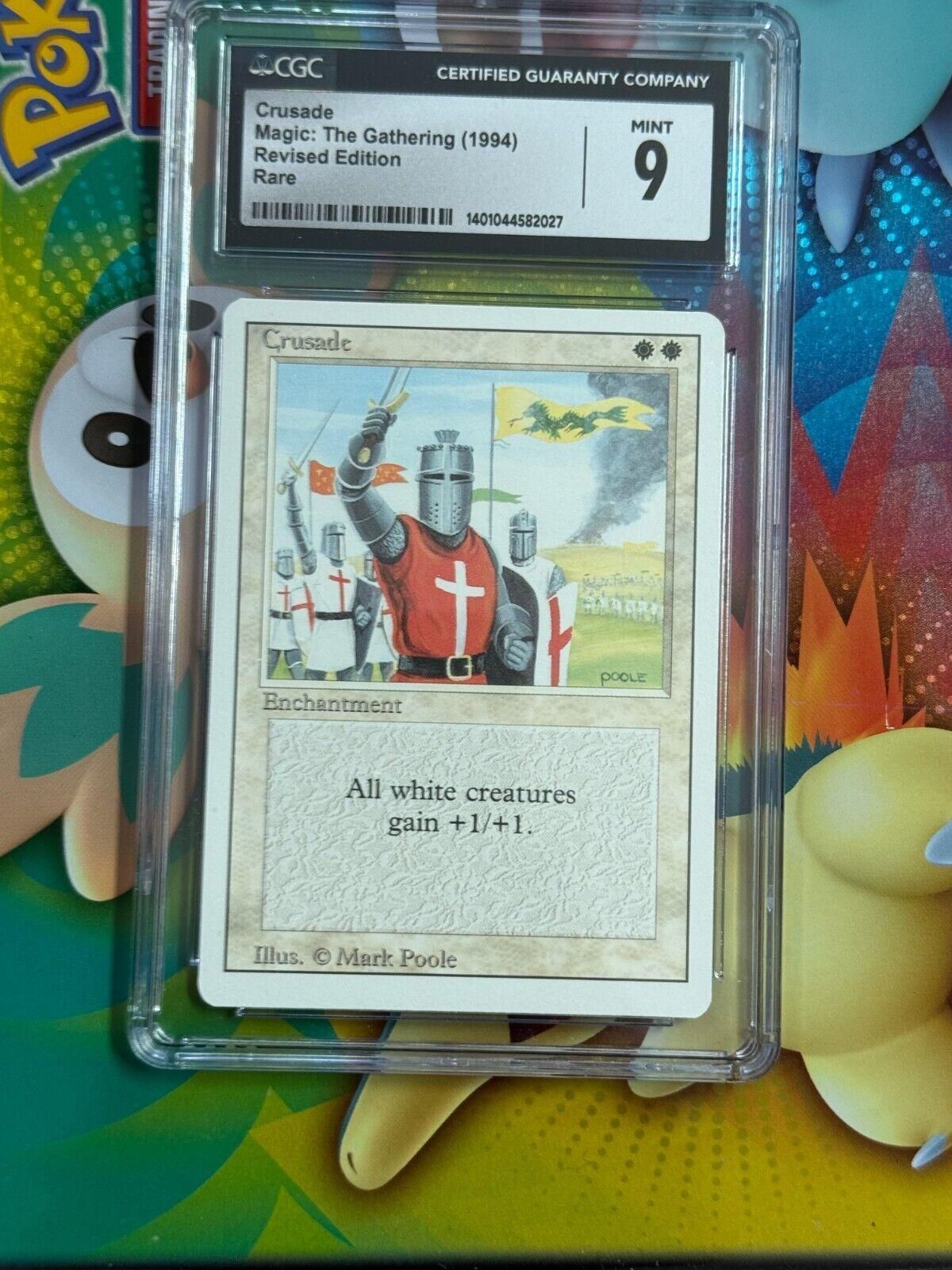 MTG Crusade Revised Edition (3rd) Mint Graded CGC 9 Magic 1994   Whatnot: Shop, Sell, Connect