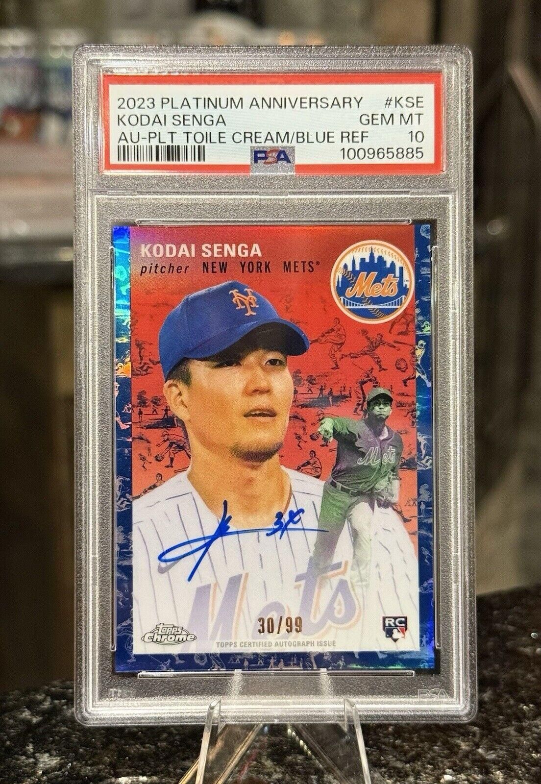 2023 Allen & Ginter Kodai Senga Auto（2023 TOPPS BASEBALL ALLEN 