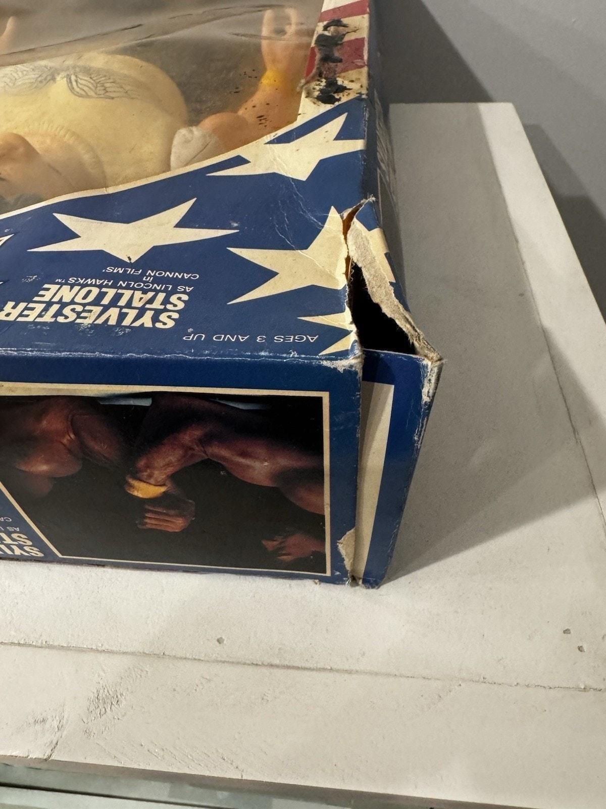 Vintage 1986 SYLVESTER STALLONE LINCOLN HAWK OVER THE TOP Boxed 16