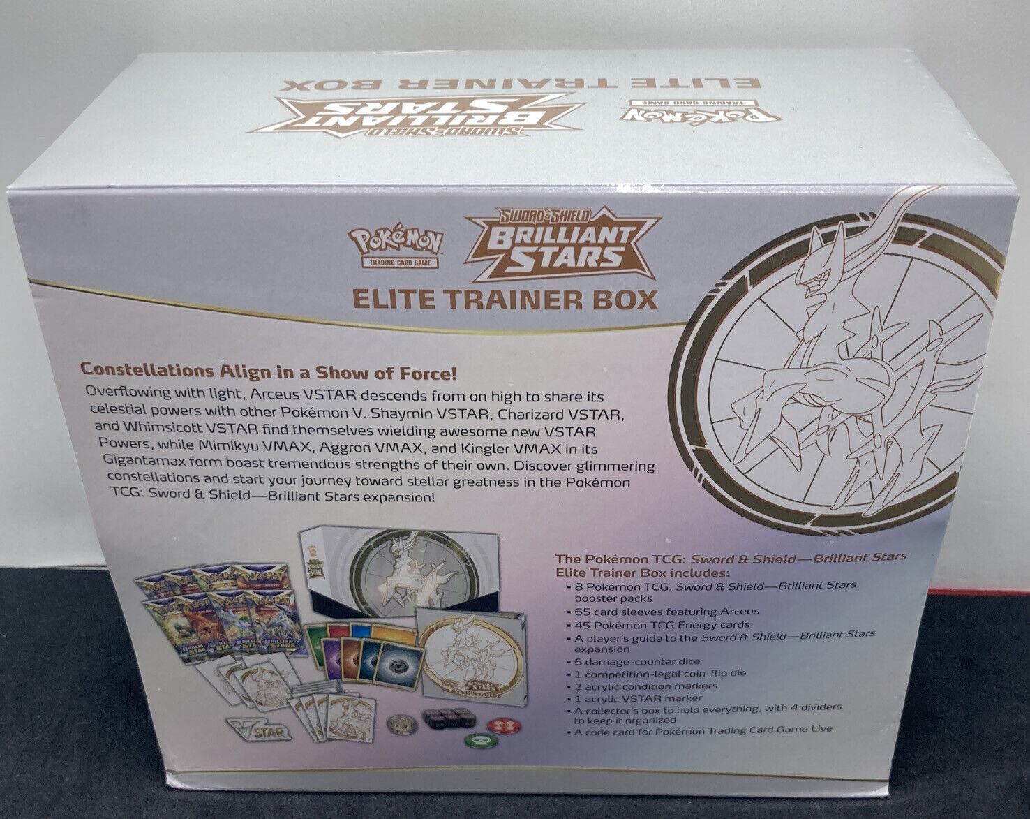 Brilliant Stars Elite Trainer Box   Whatnot: Shop, Sell, Connect