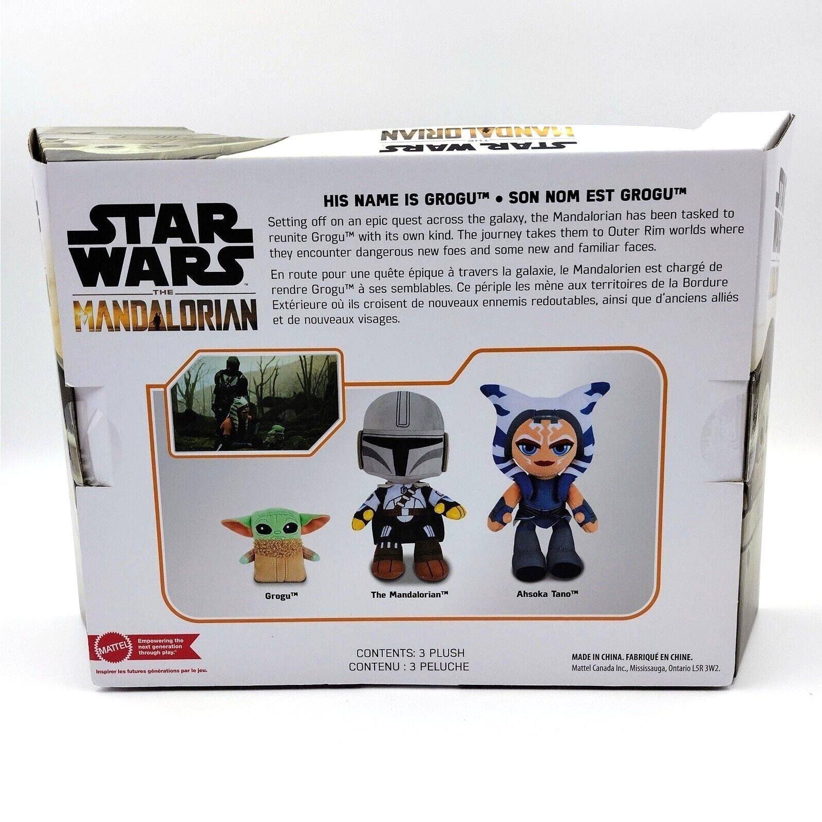 Mattel Star Wars Mandalorian His Name is Grogu 8” Plush Grogu