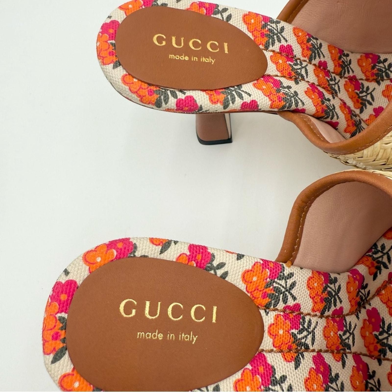 Gucci Mabel Raffia Slide Sandals Gucci · Whatnot: Shop, Sell