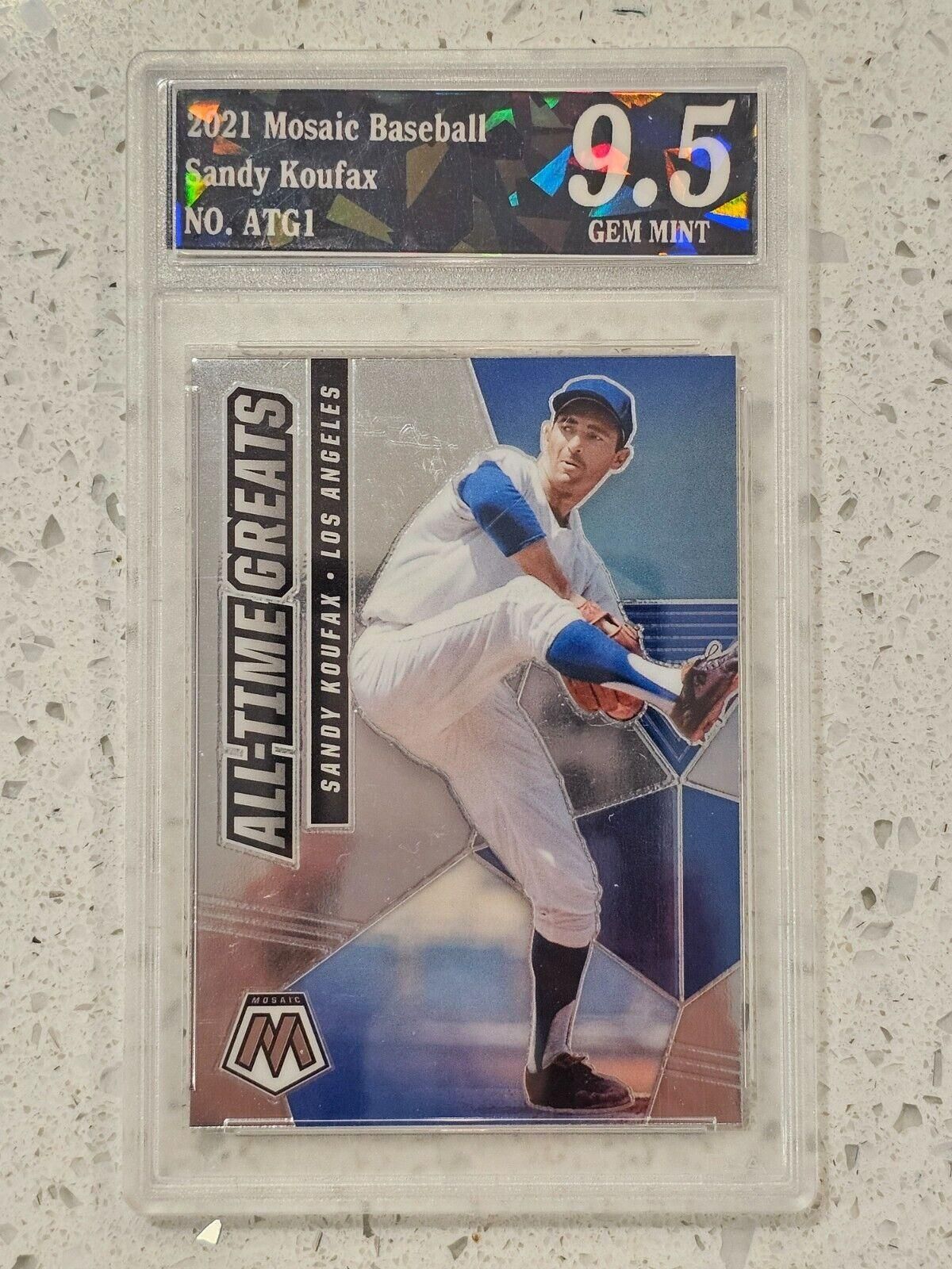 2021 Panini Mosaic All-Time Greats Sandy Koufax #ATG1 HOF
