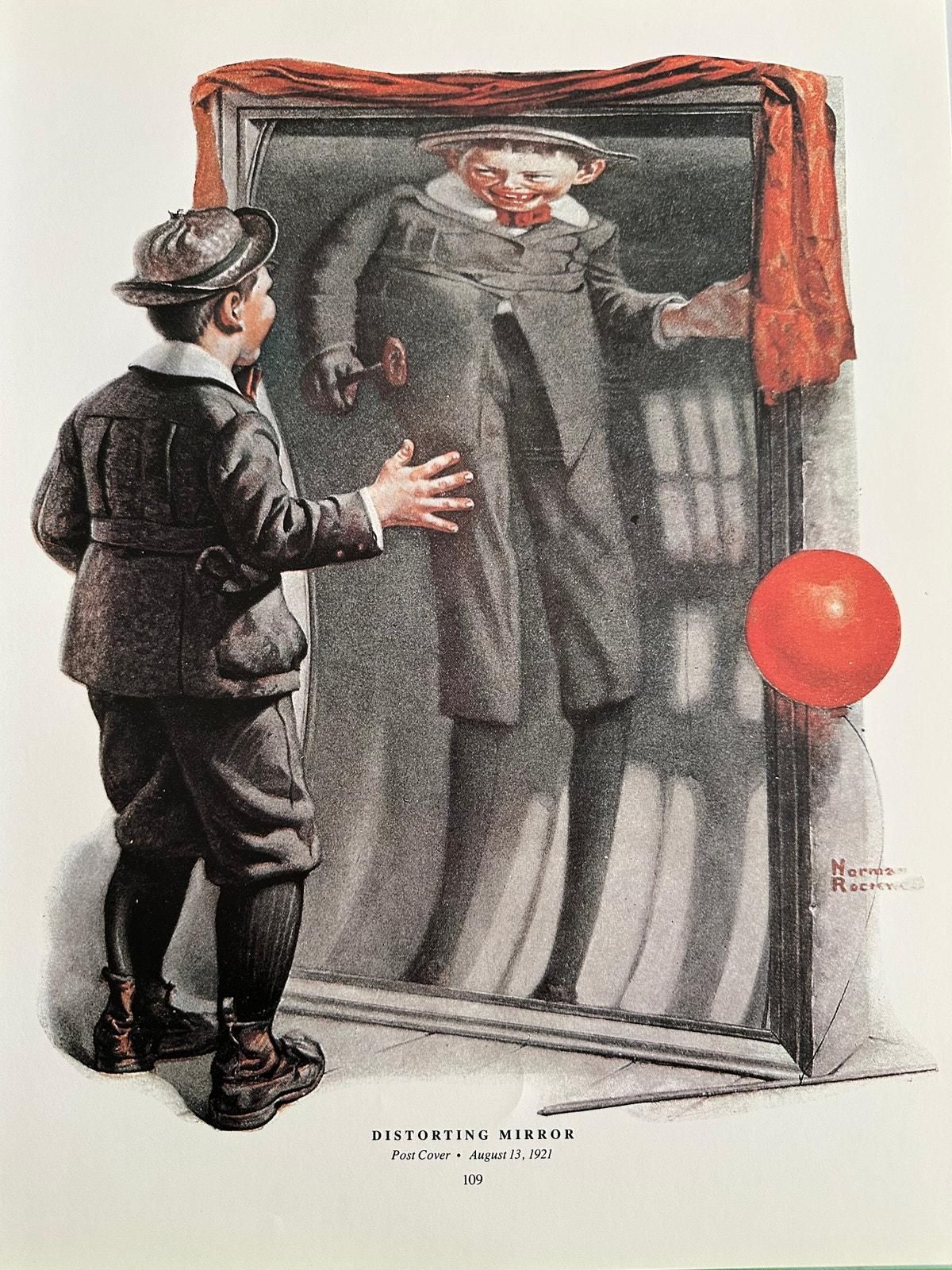 【洋書】Norman Rockwell Knowles - Norman Rockwell Mother's Day 1979 Reflections